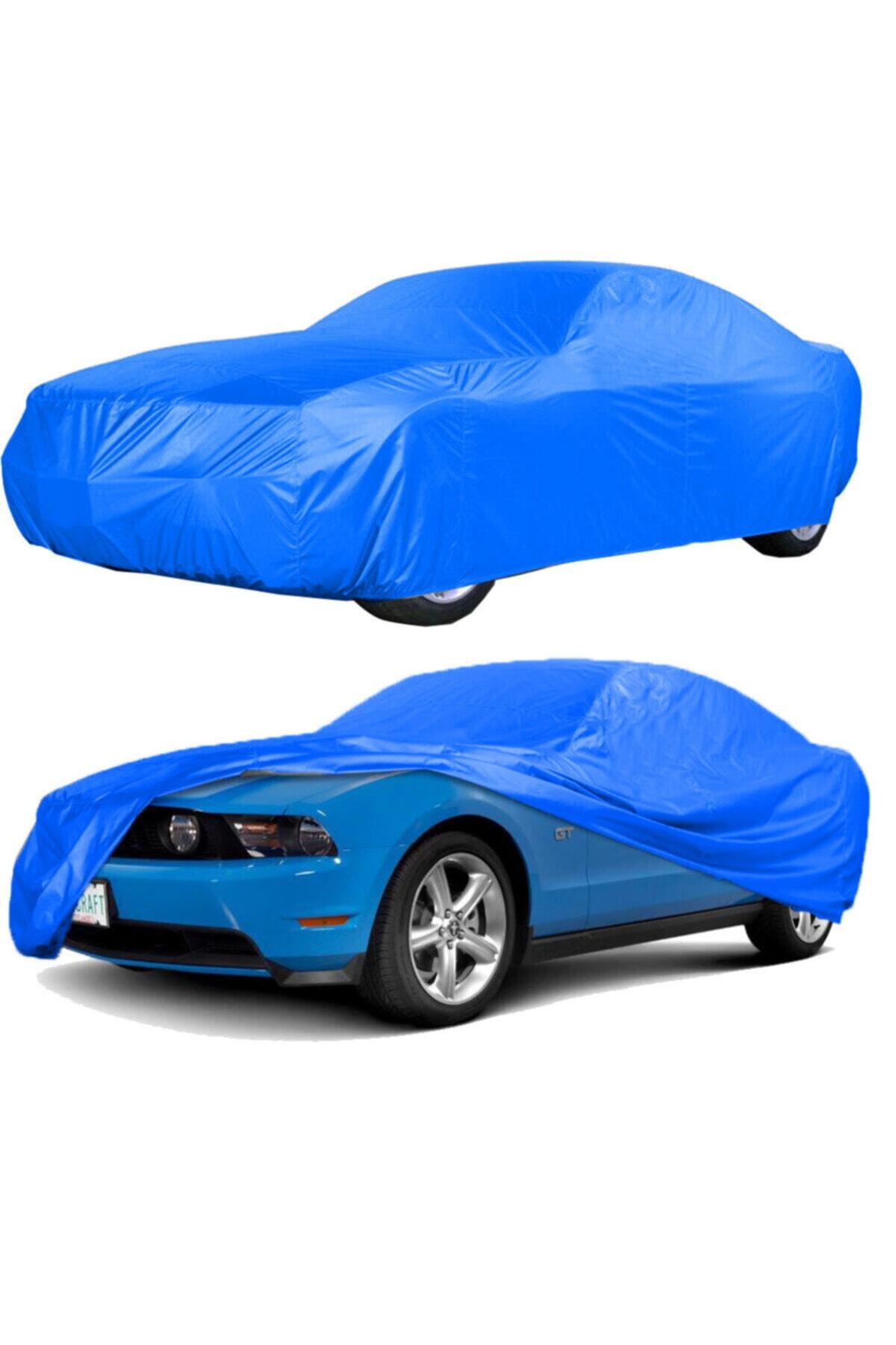 CoverPlus Seat Leon 2016 Model Sport Araba Brandası - Mavi
