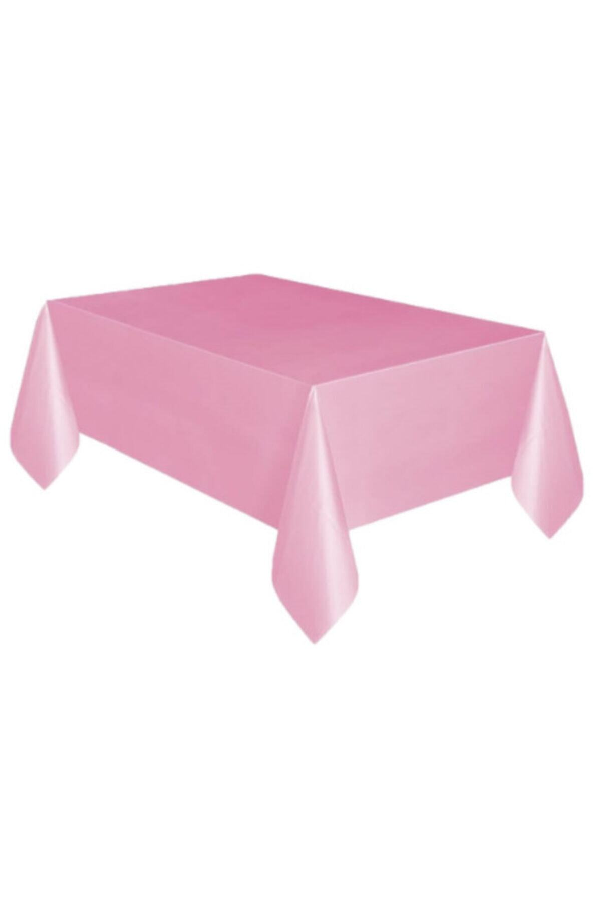ÖFN Aksesuar Pembe Renk Naylon Masa Örtüsü 120*180