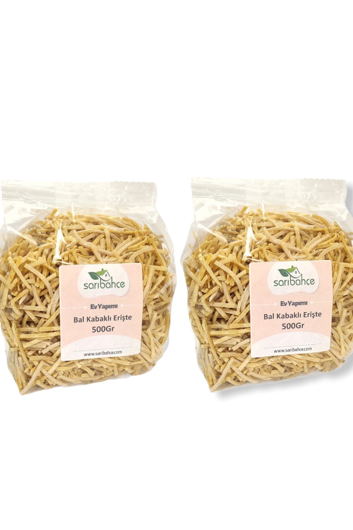 Sarıbahçe Bal Kabaklı Erişte 500gr - 2li Paket