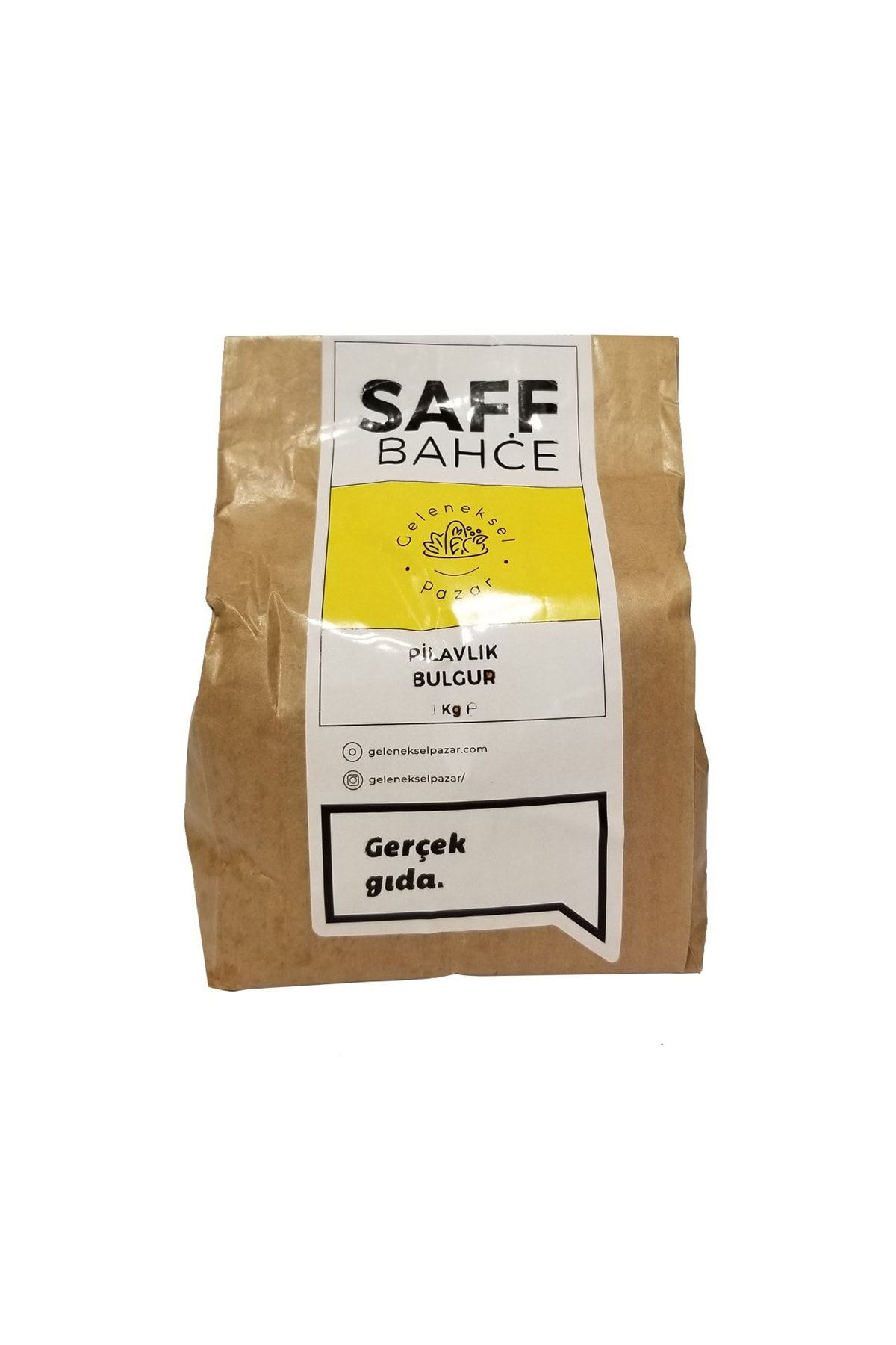 SaffBahçe Pilavlık Bulgur 1 Kg