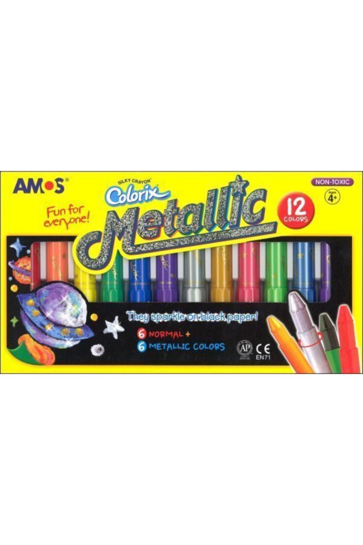 amos ucu bir arada boya colorix metalik 12li fiyati yorumlari trendyol