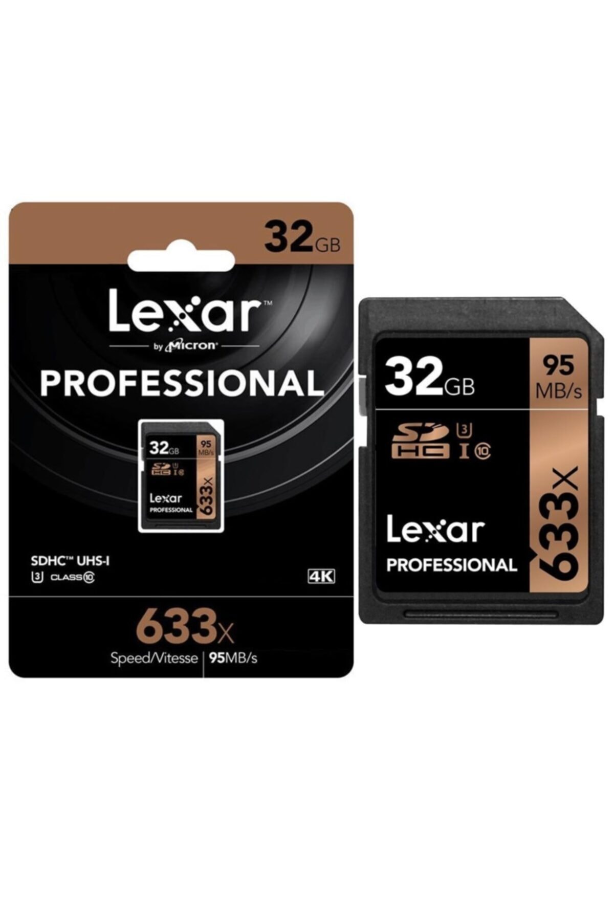 Lexar Panasonic Ac30 Kamera Için, Ideal 32gb, 95mb/s Hafıza Kartı