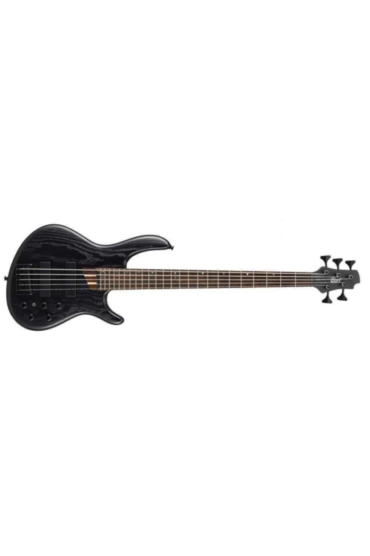 CORT B4opb Bas Gitar, Open Pore Siyah, (Bartolini Mk1-4f & M