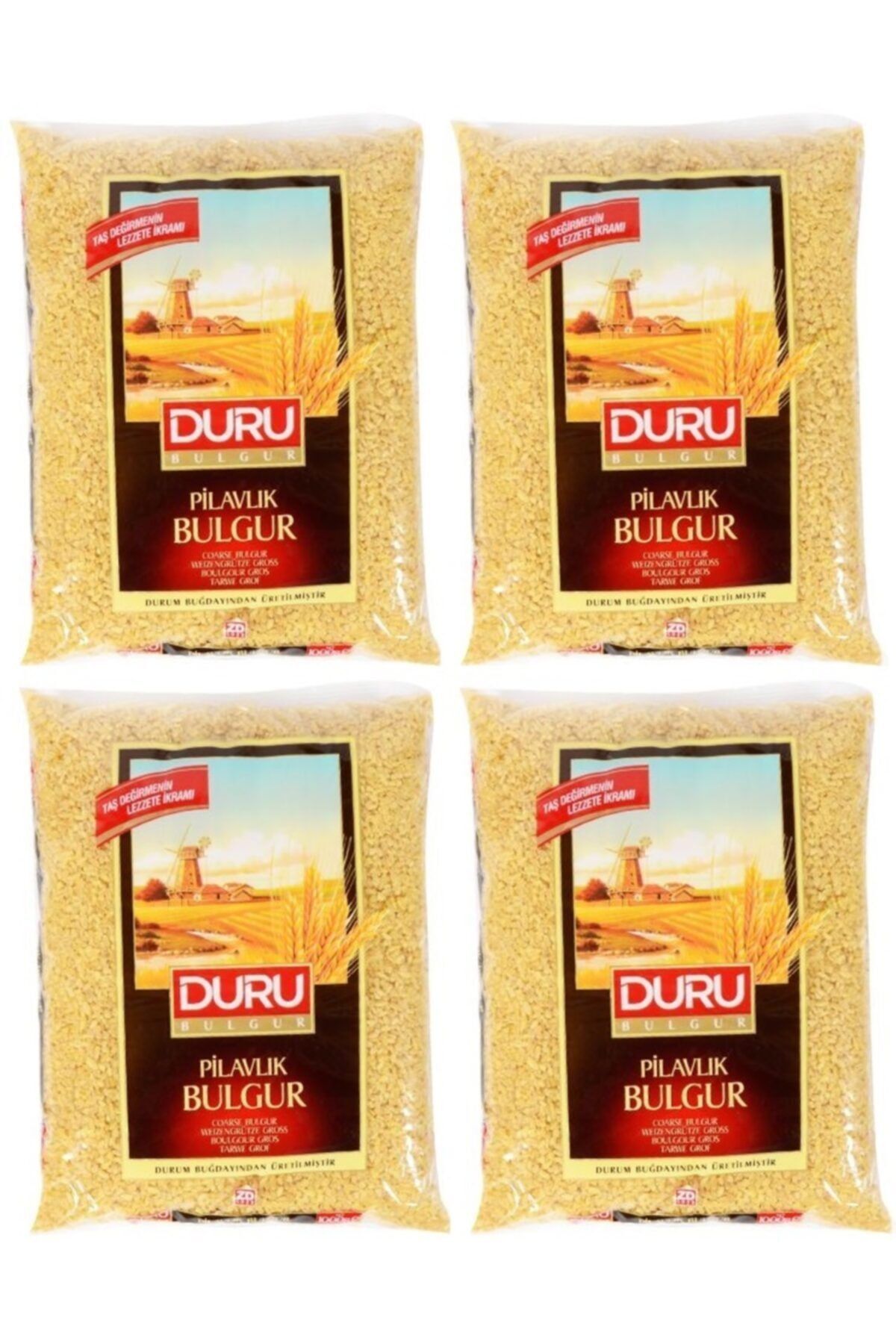 Duru Pilavlık Bulgur 1 Kg X 4 Adet