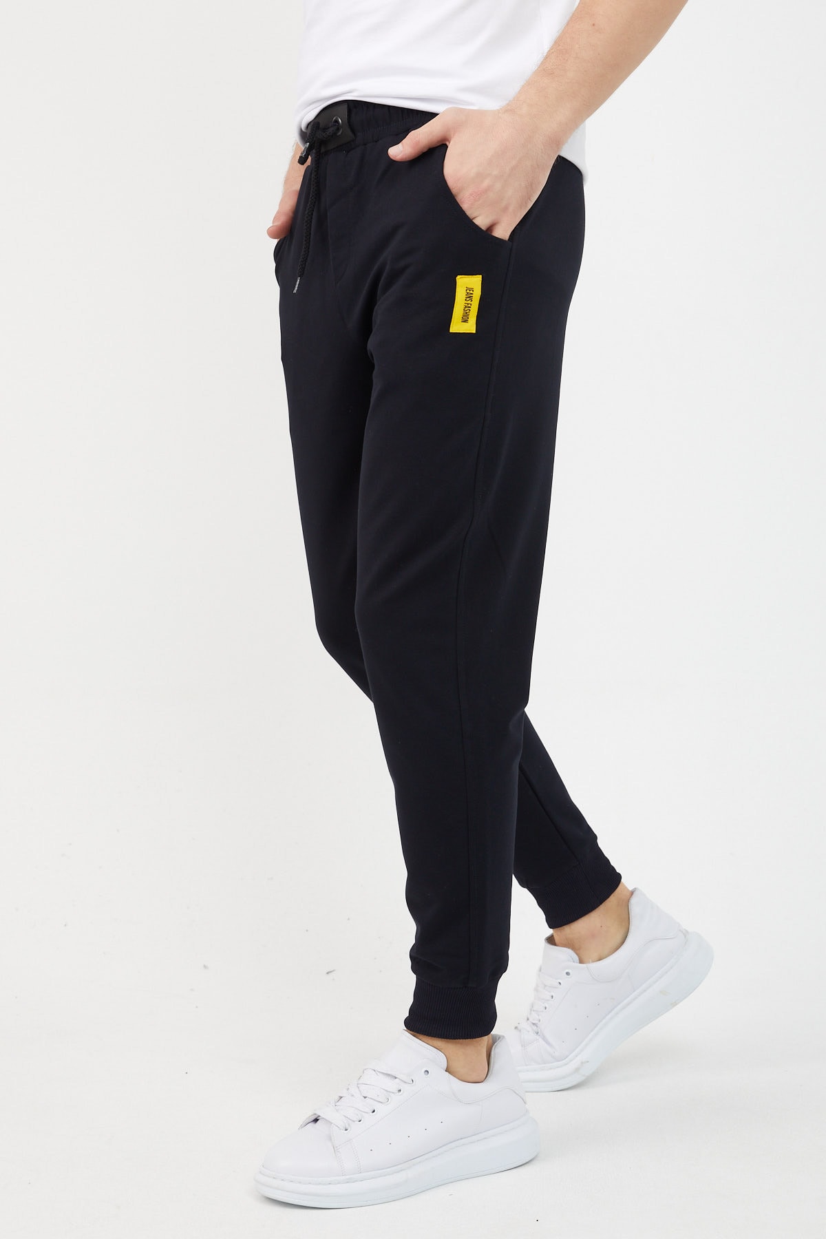 MaesSE Erkek Lacivert Günlük Eşofman Altı Jeans Fashion