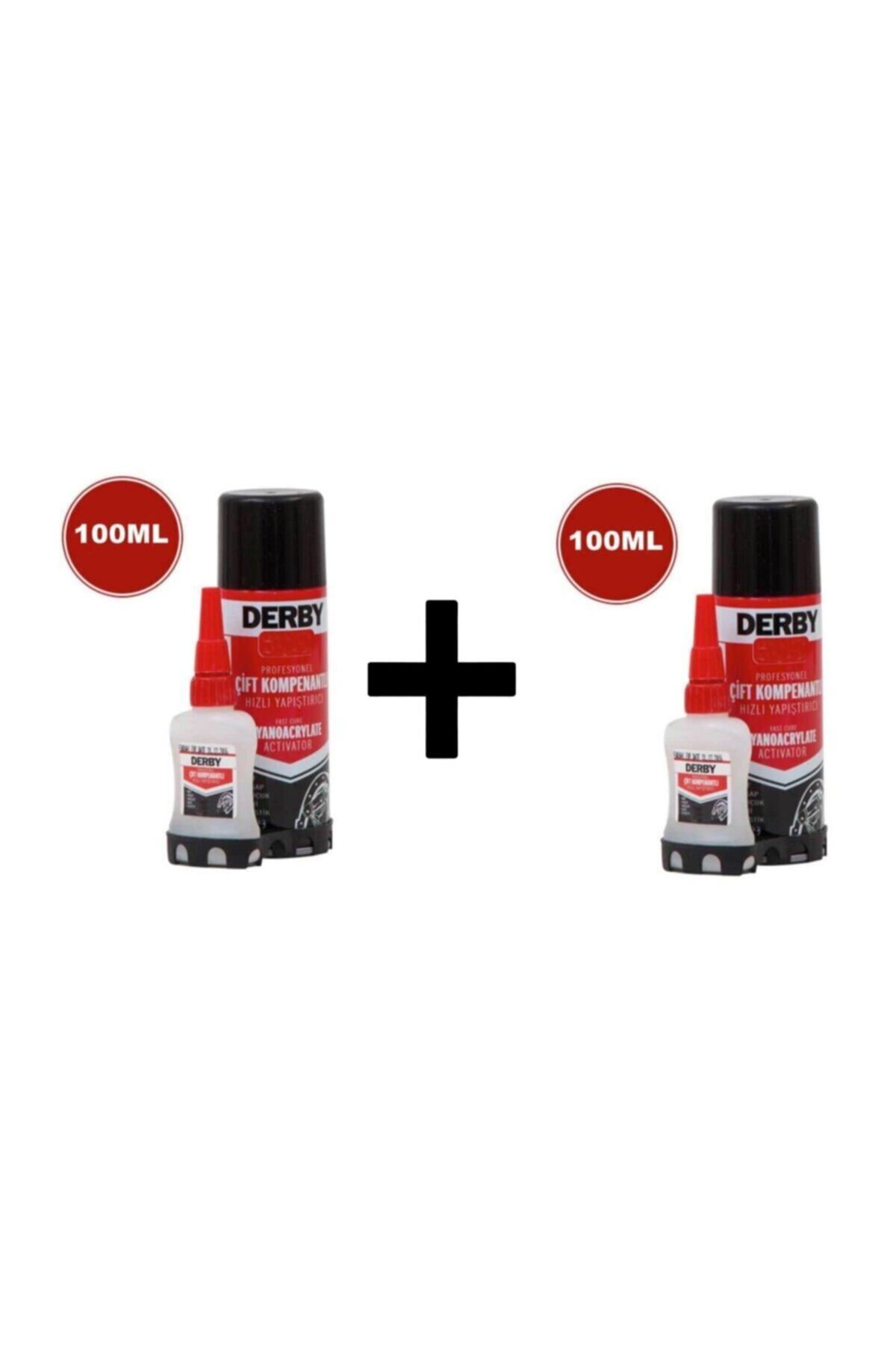 Derby 2 Adet 100 + 18 Gr Plastik Hızlı Yapıştırıcı