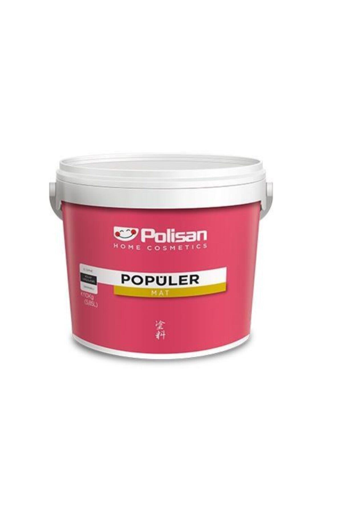 Polisan Popüler Plastik Mat Iç Cephe Boyası 10kg Masum Beyaz