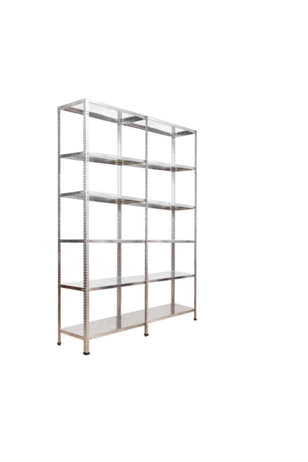 rafburada celik raf 6 katli duble galvaniz celik raf 43x120x200 cm fiyati yorumlari trendyol