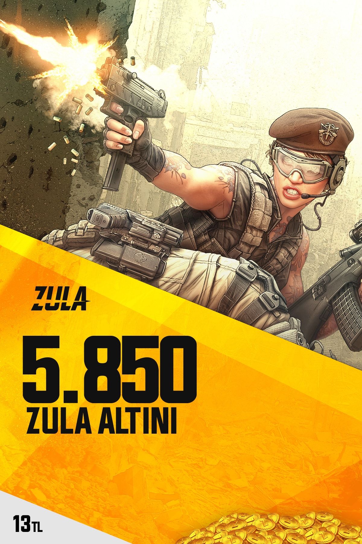 Lokum Games 5.850 Zula Altın