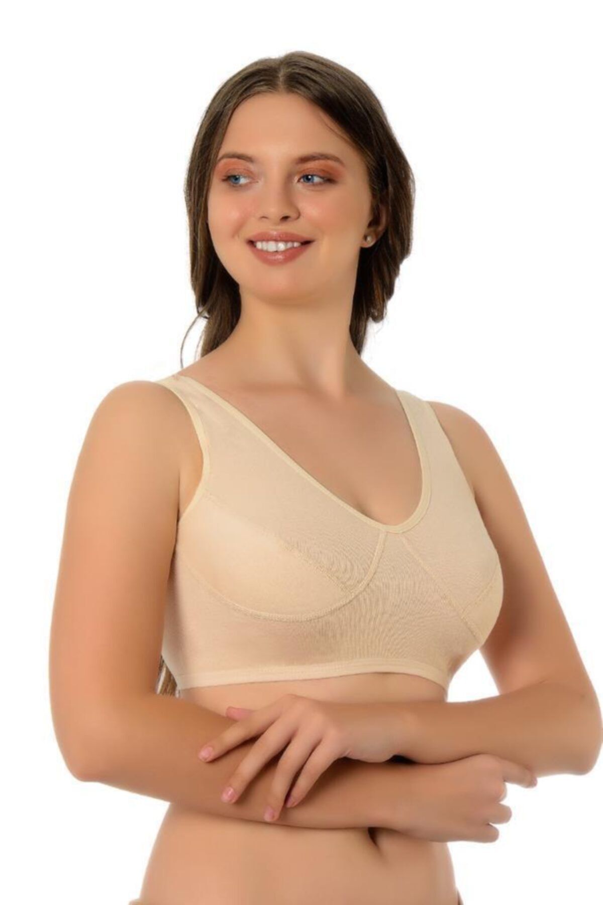 AKALA 3004 (3'lü Paket) Anne Yarım Atlet Sütyen