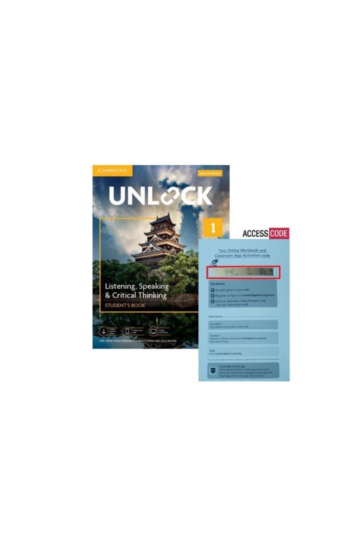 Cambridge University Press Unlock 1 Listening, Speaking & Critical Thinking 2nd. (Access Code)