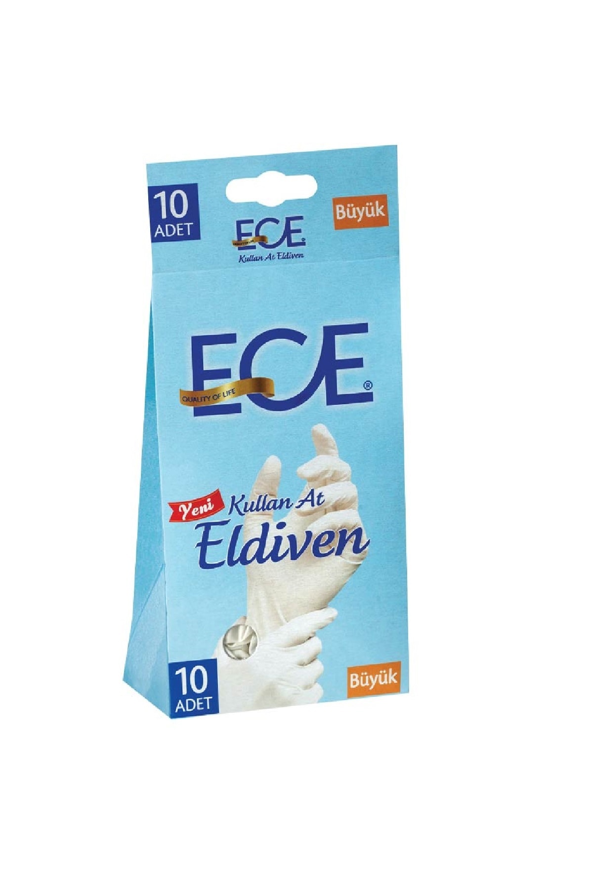 Ece Kullan At Latex Eldiven 10'lu