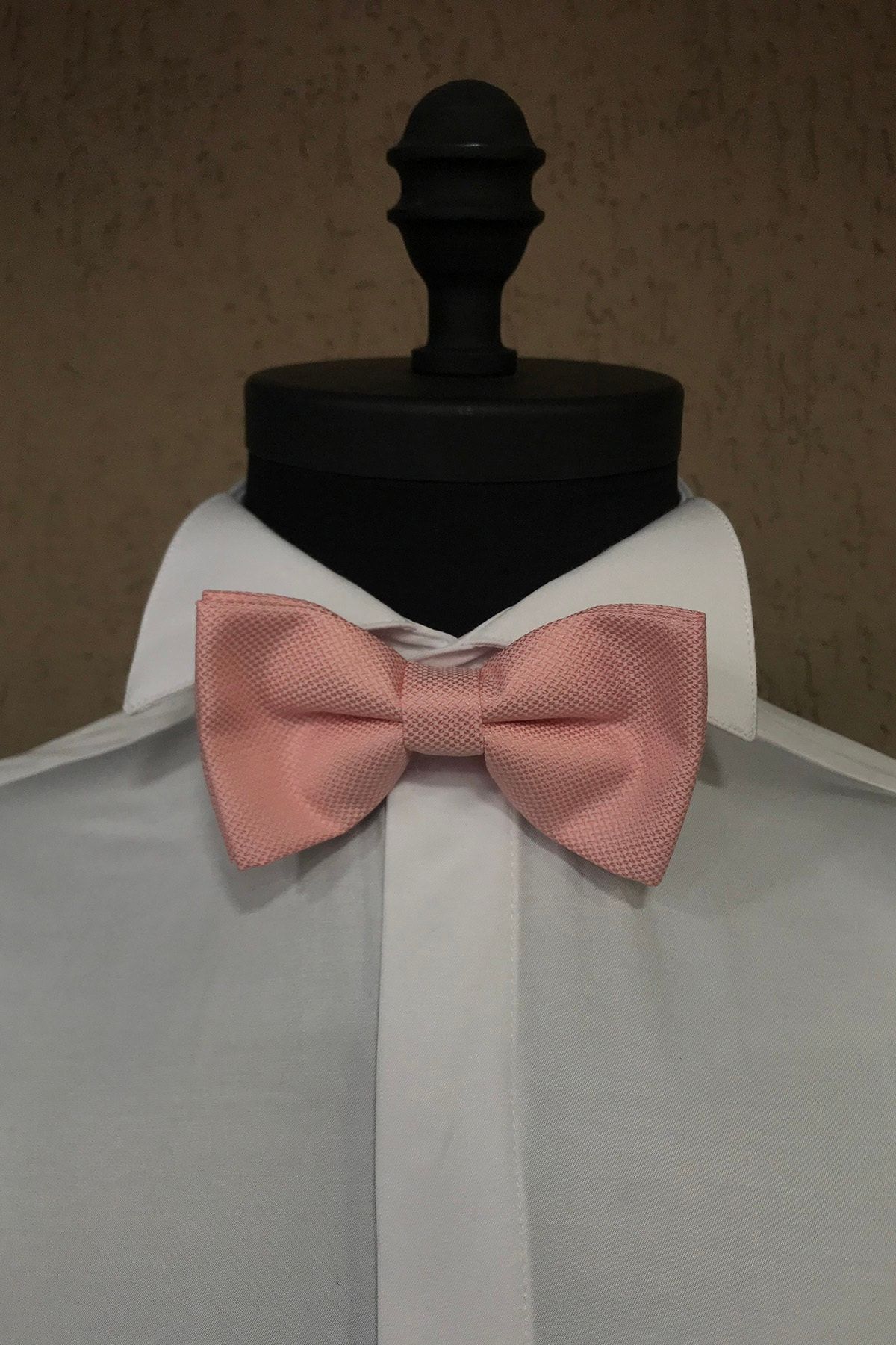 Quesste Accessory Erkek Pudra Armürlü Papyon Kutulu