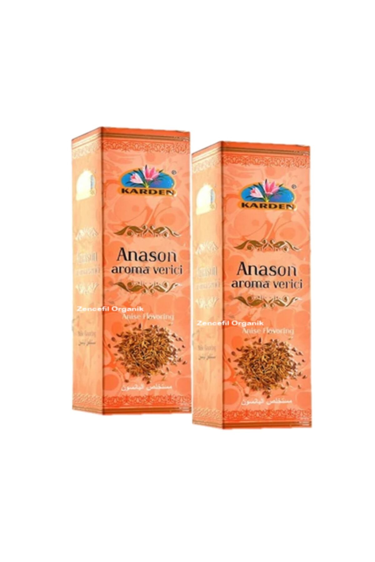 Karden 2 Kutu Anason Aroması Doğal Aroma Verici 250 Cc X 2 Cam Şişe