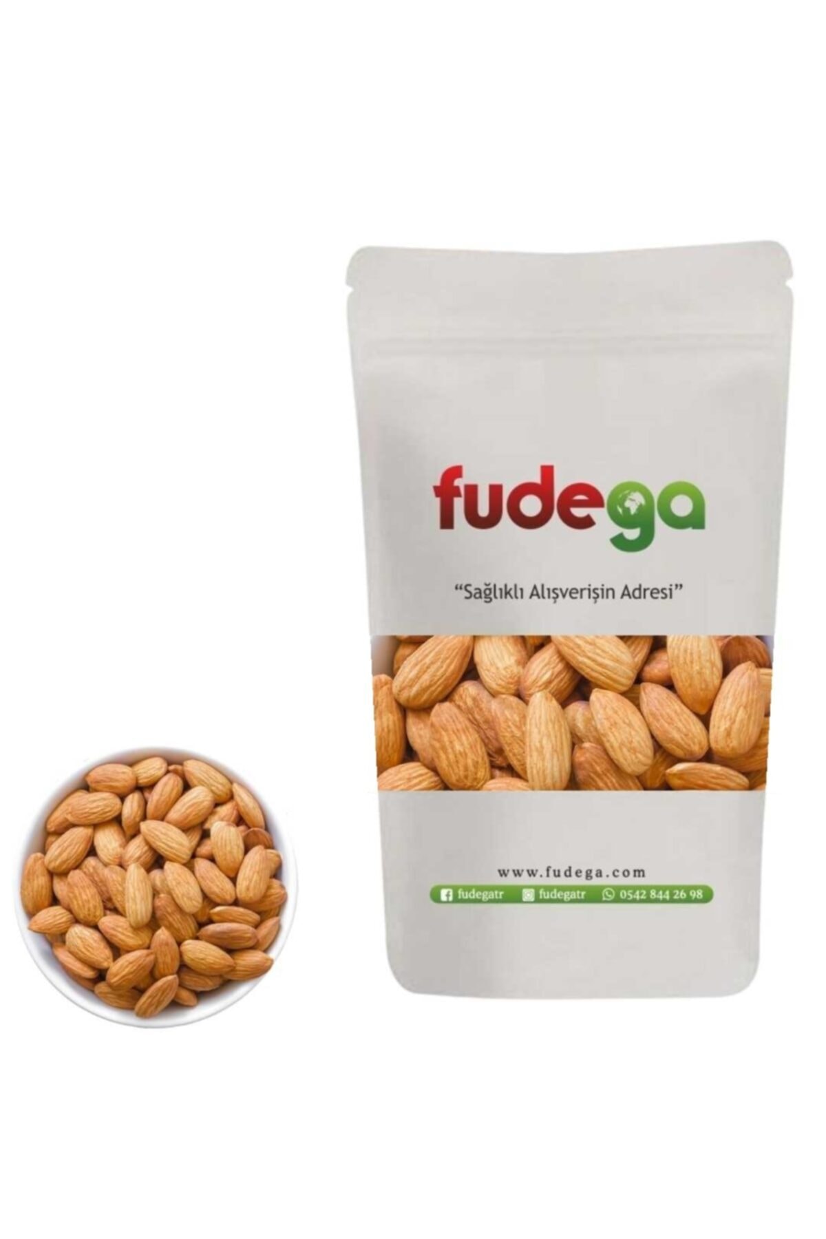 fudega Çiğ Iç Badem 250 gr