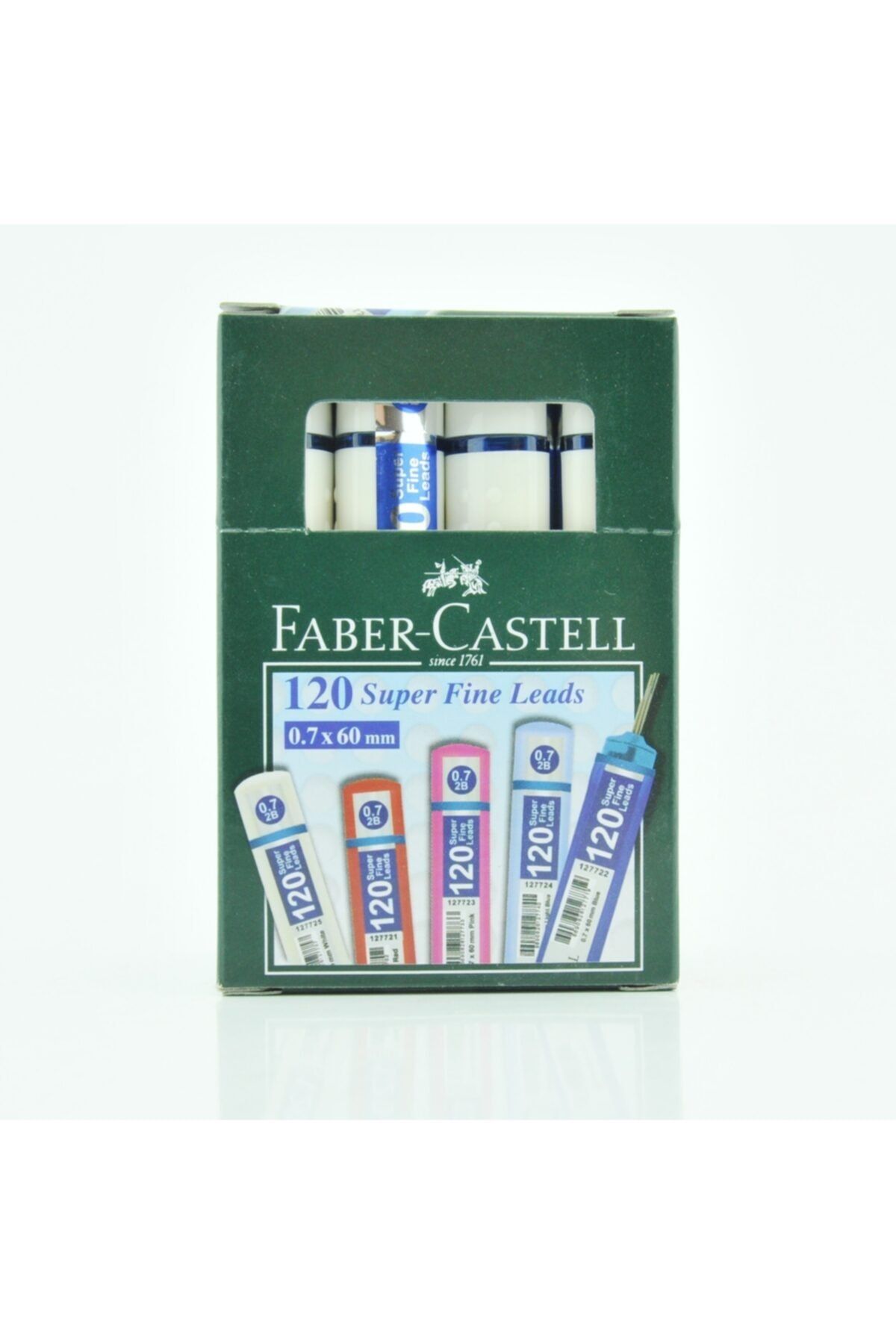 Faber Castell Faber-castell Grip Min 0.7 Mm 120'li Tüp Beyaz 127725
