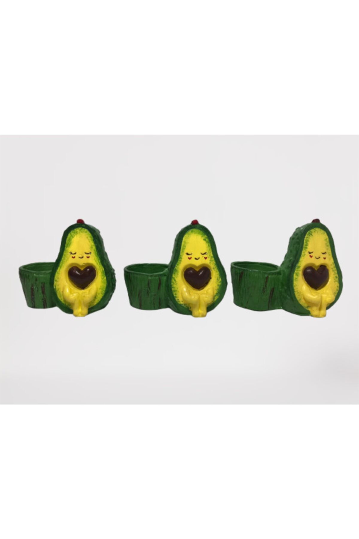 Minik Mucizeler Avokado Saksı 3 Lü Set