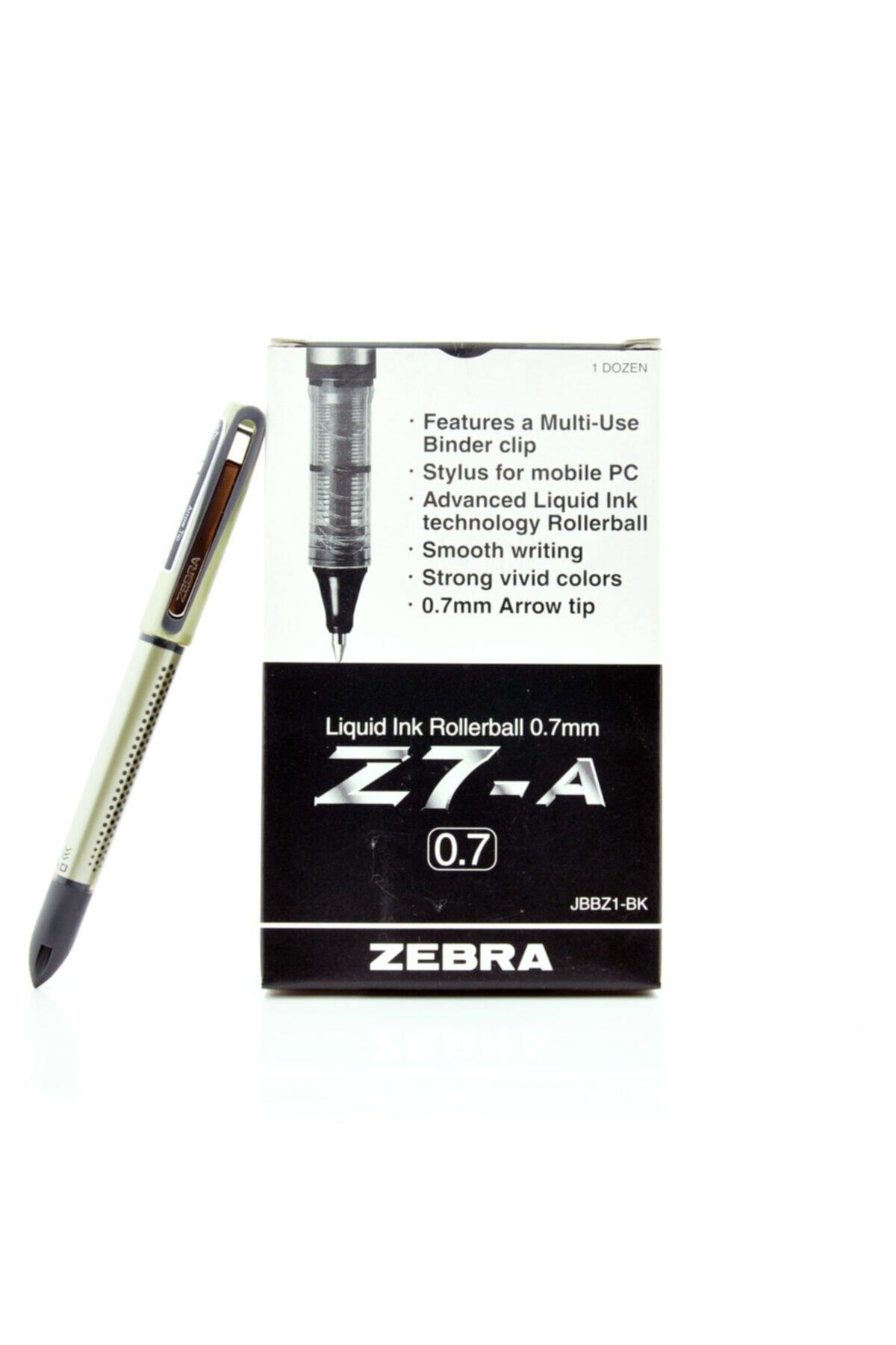 Kemerburgaz Pılot- Zebra Z7-a Roller, 0.7mm, Sıyah [z7-a-syh]