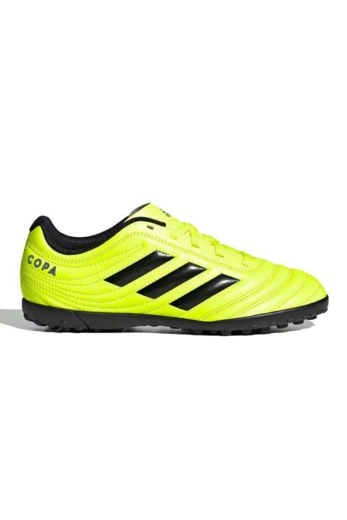 adidas copa 19 4 tf j sari erkek cocuk hali saha ayakkabisi 101117857 fiyati yorumlari trendyol