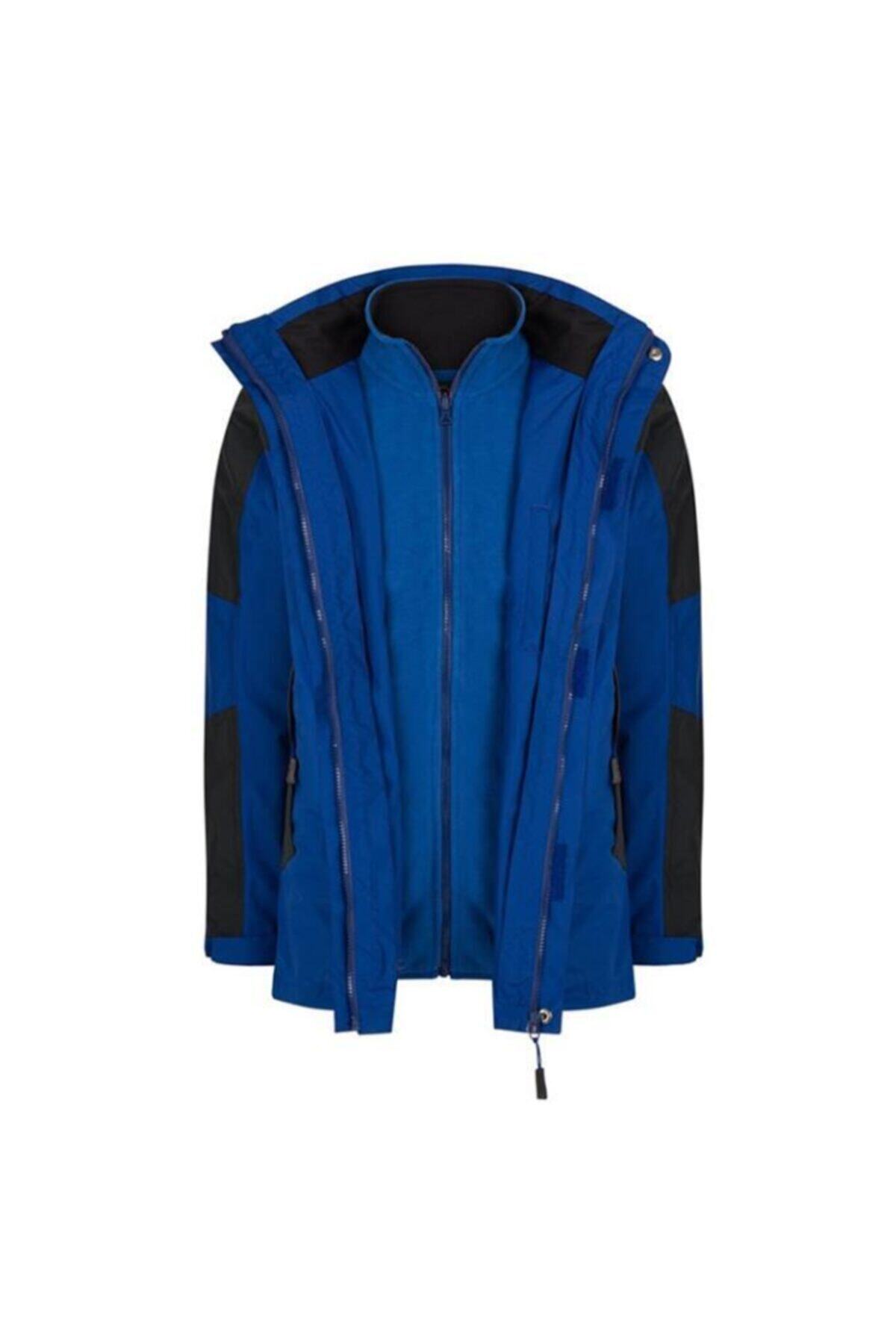 Evolite Erkek Mavi Siyah Diva 3in1  Mont