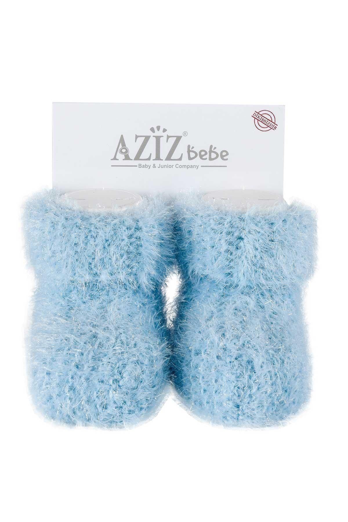 Aziz Bebe Bebek Saçaklı Patik