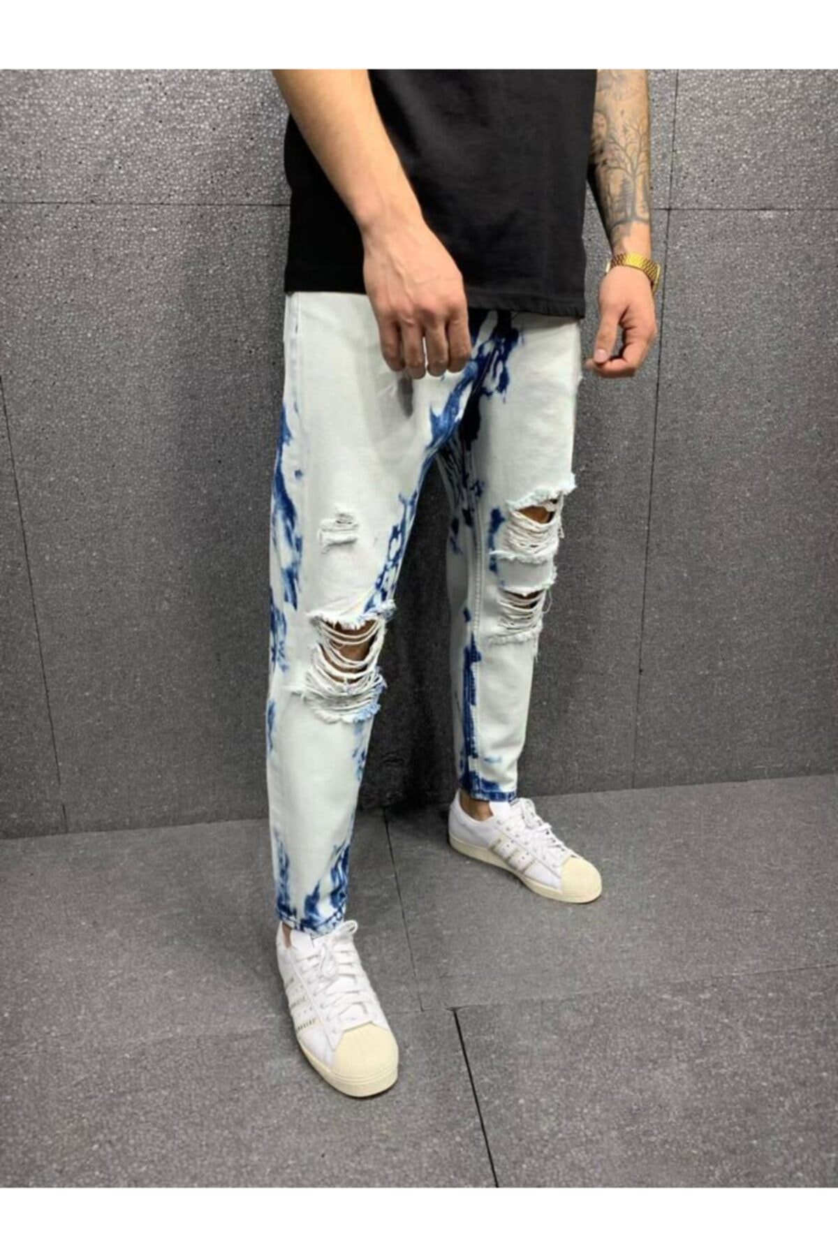 Bpm Beyaz Yikamali Kot Pantolon Boyama Boyfriend Jean Fiyati Yorumlari Trendyol