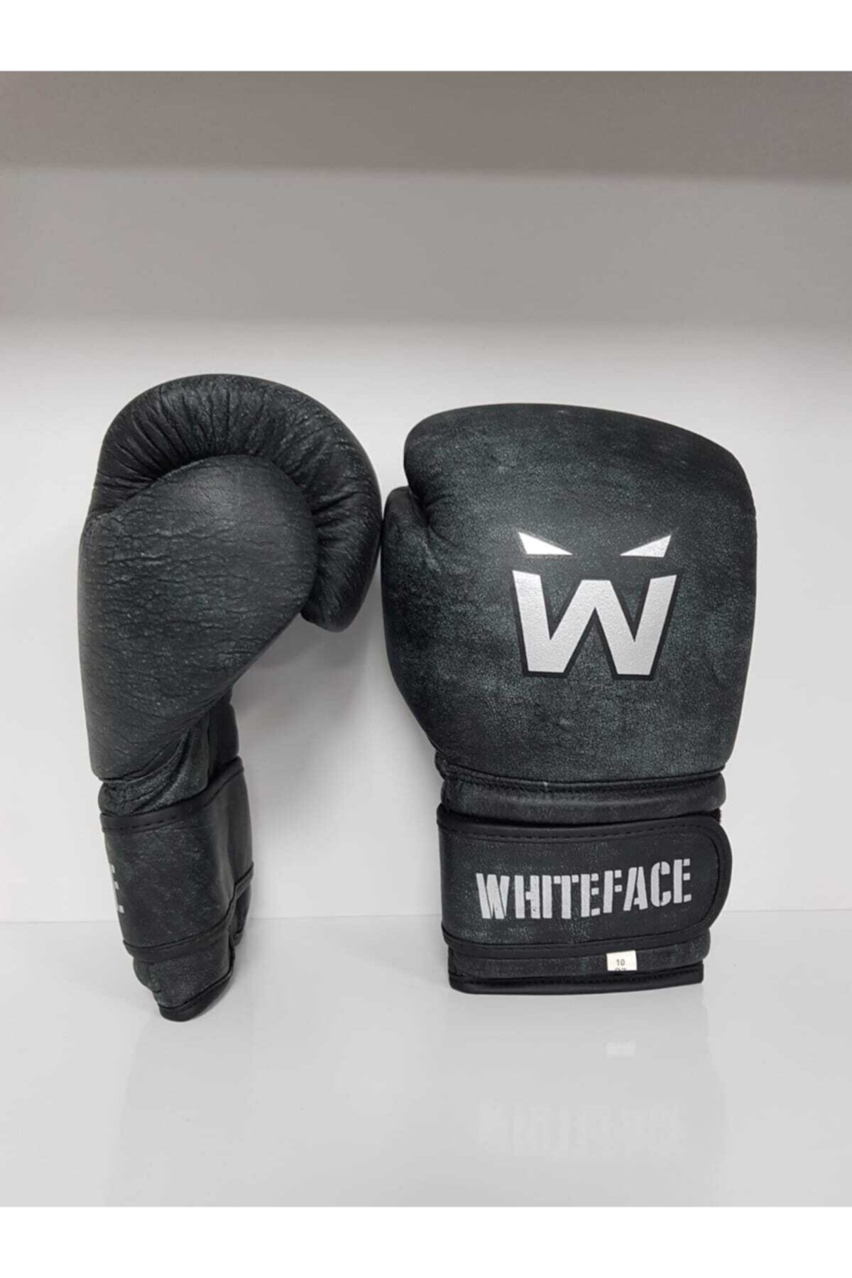 whiteface Vintage Eskitme Deri Boks Eldiveni