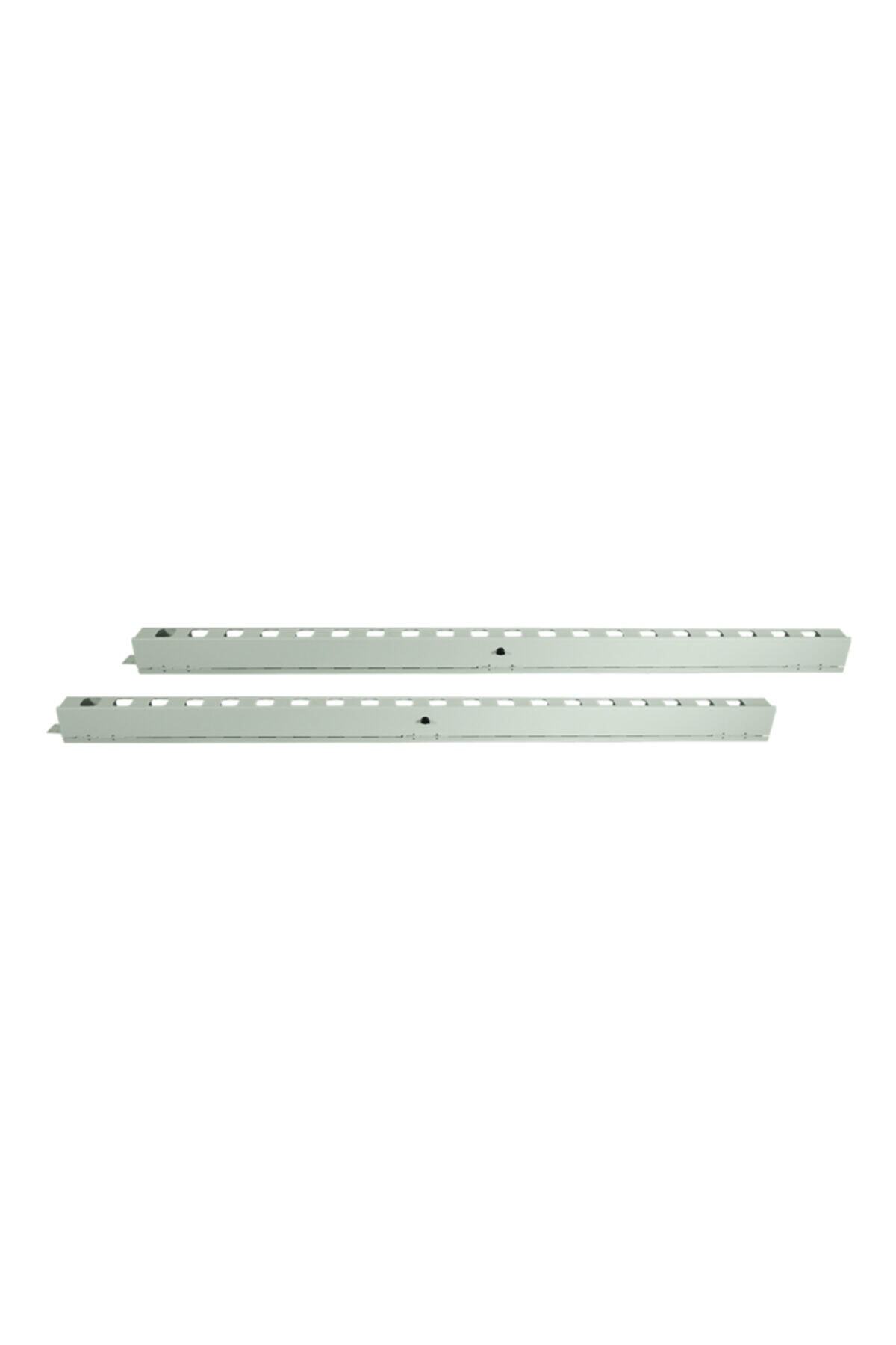 CANOVATE 42u 800mm Kabinler Için Dikey Kablo Düzenleyici Gri 2 Yıl Üretici Garantili
