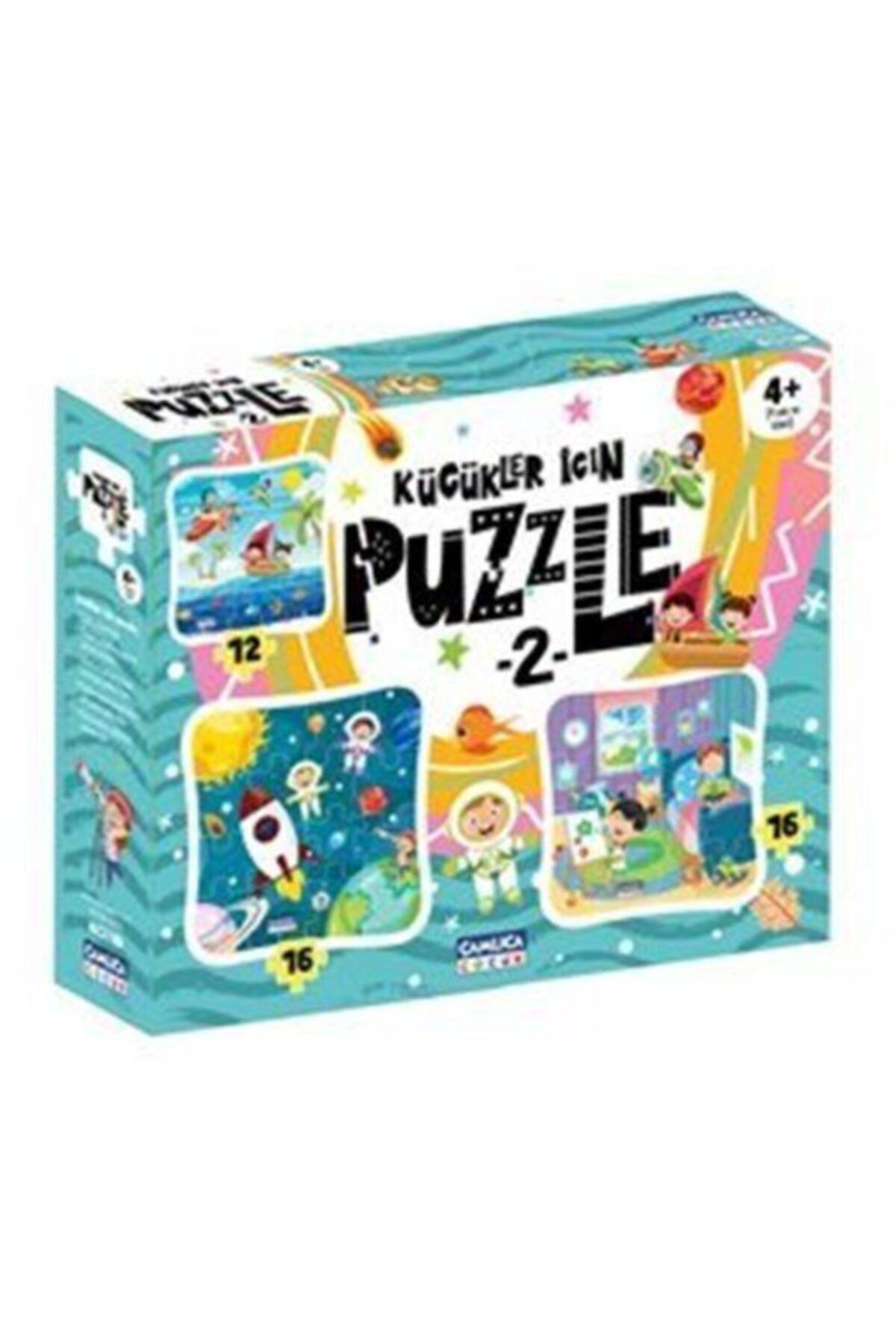 Çamlıca Çocuk Yayınları Küçükler Için Puzzle 2 (kutulu)