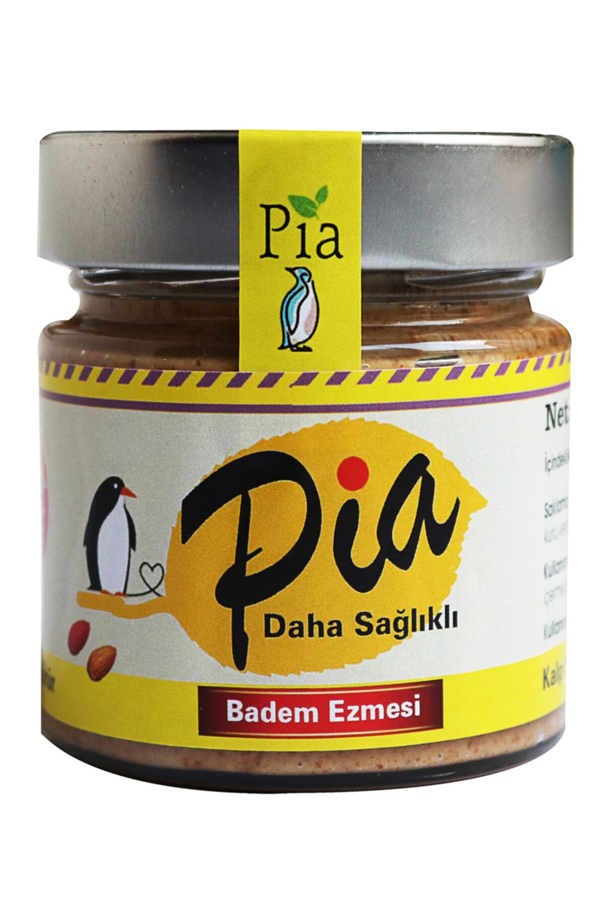 PİA ORGANİK Pia Badem Ezmesi 200 gr.