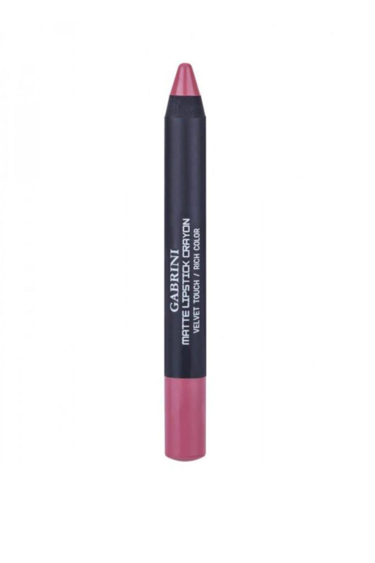 Gabrini Matte Lipstick Crayon Kalem Ruj No:7
