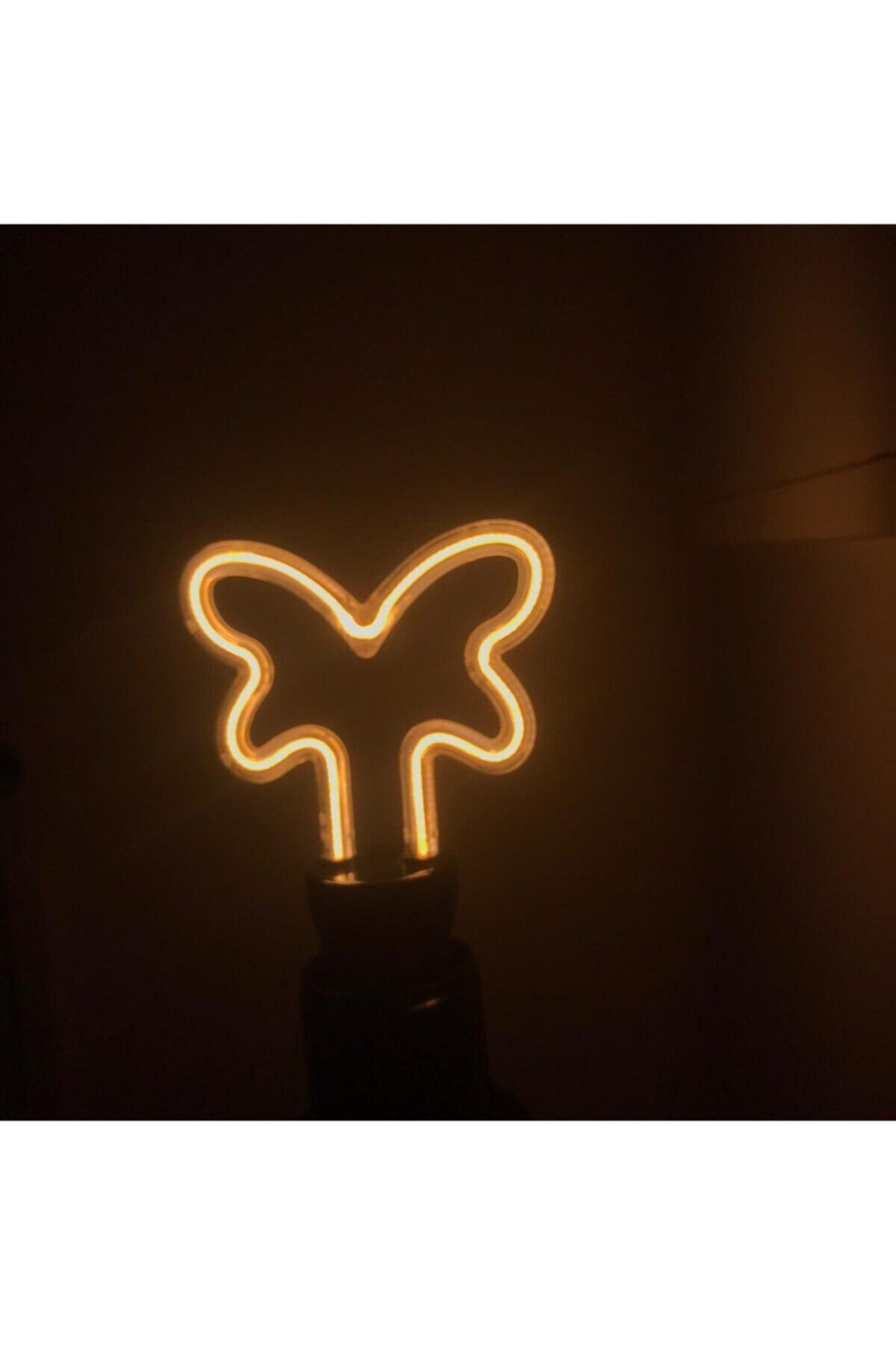 ZMR 4w (50w) Kelebek Şekilli Dekoratif Rustik Led Ampul