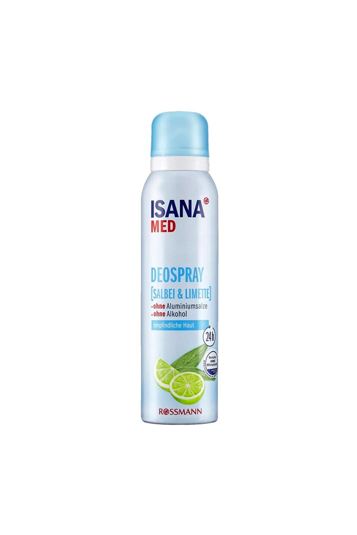 ISANA Adaçayı Lime 150 ml Unisex Deodorant 4305615608822