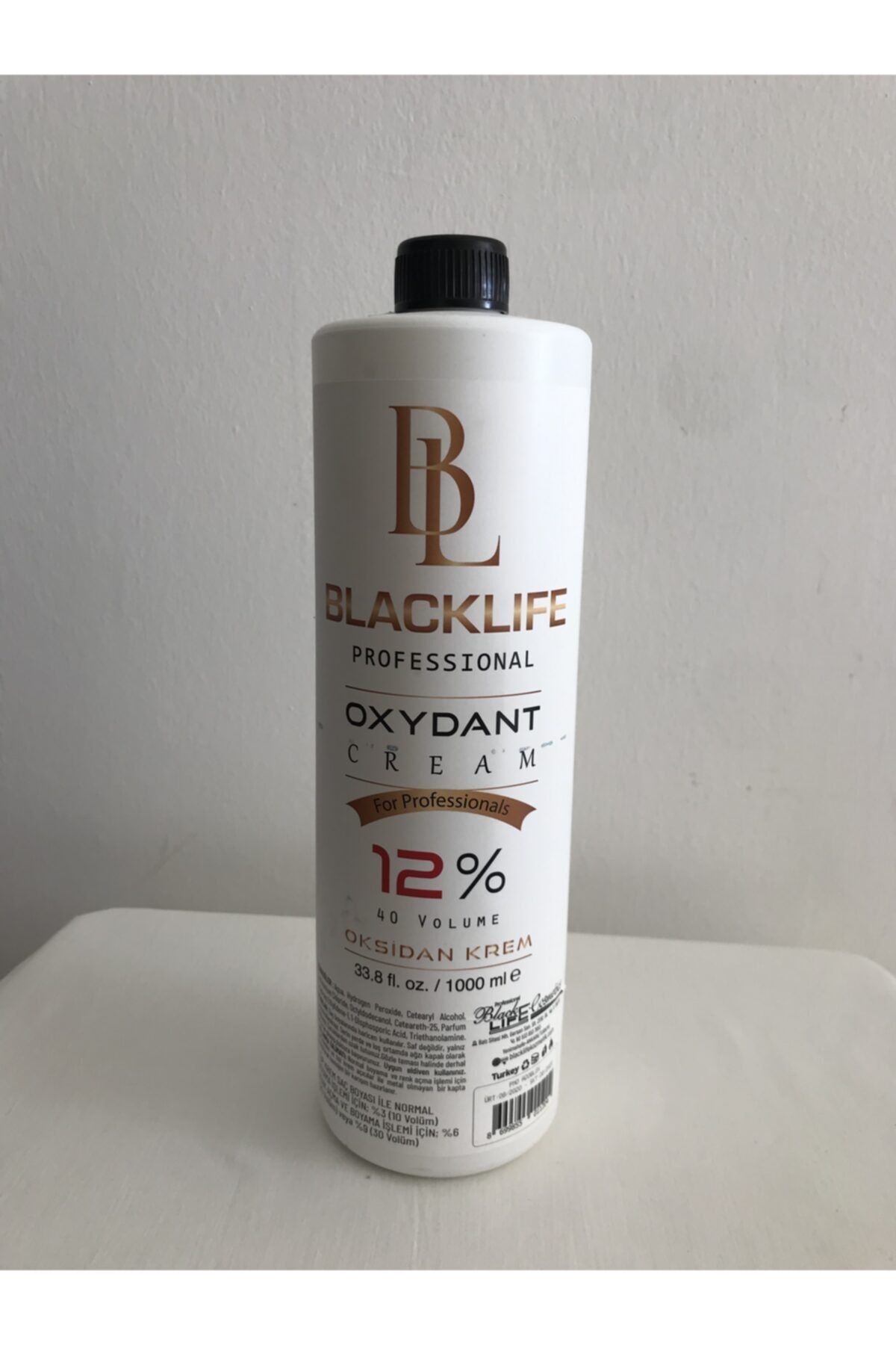 Blacklife Kozmetik 40 Volume Oksidan Krem 1000ml %12