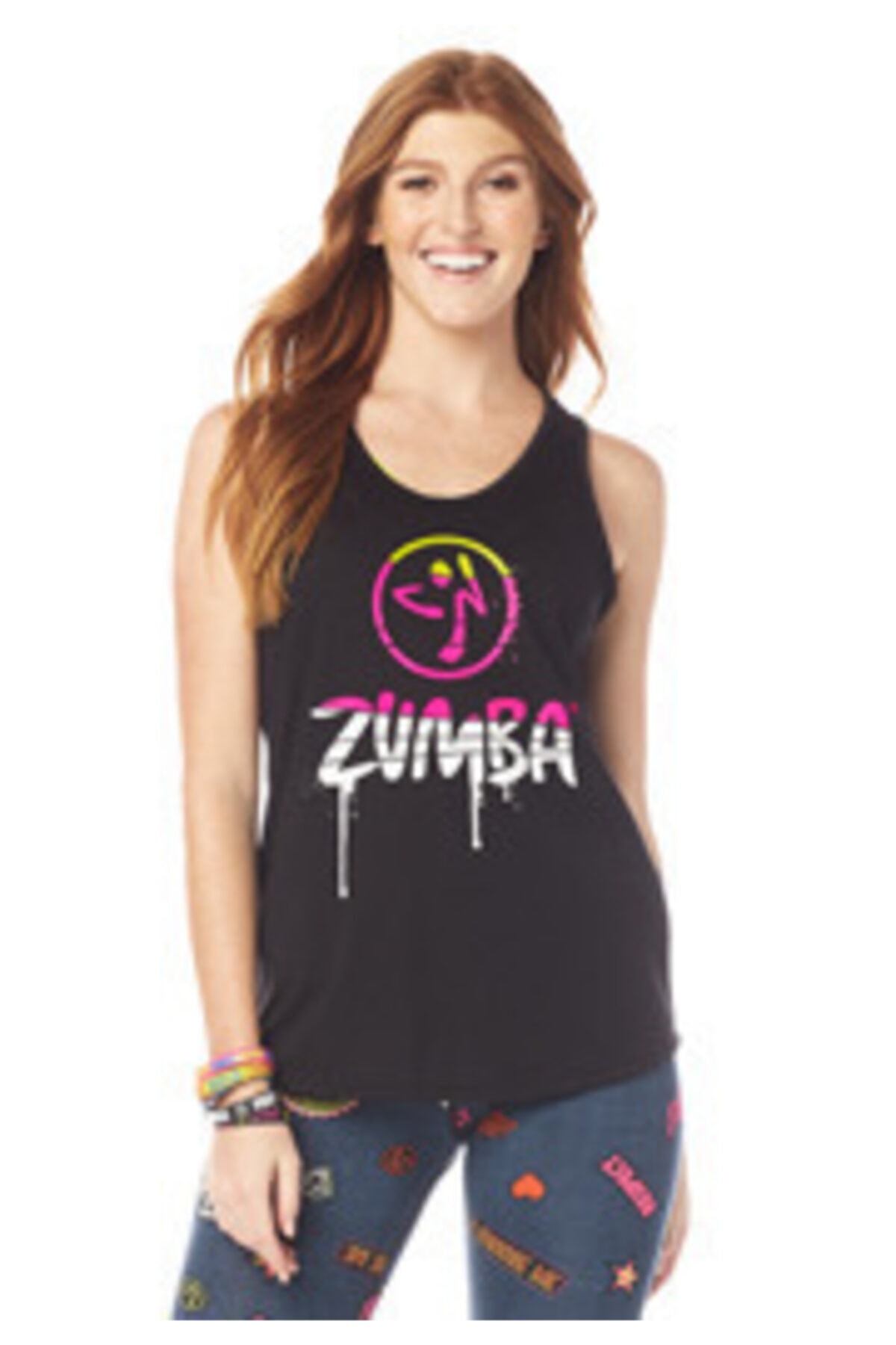 ZUMBA Dripping In Loose Tank