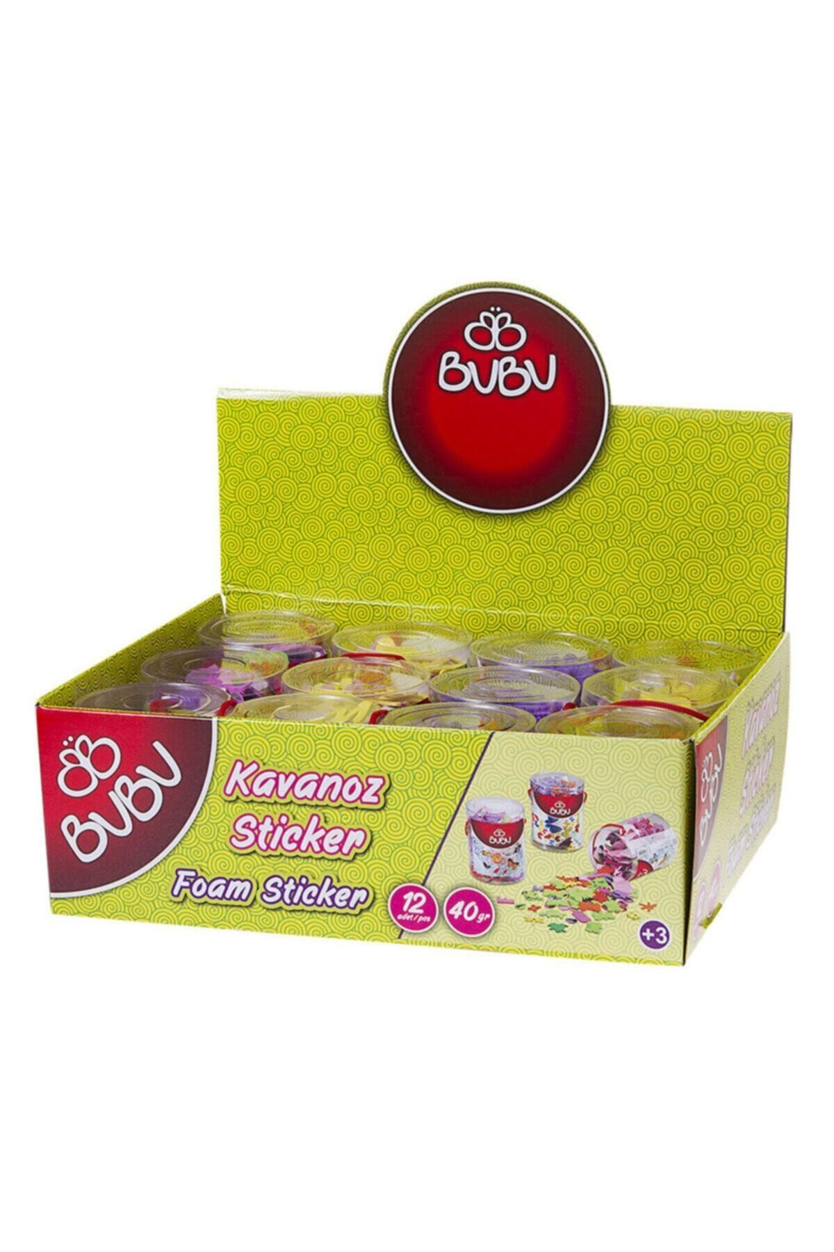Bubu Kavanoz Sticker 40 Grsts003