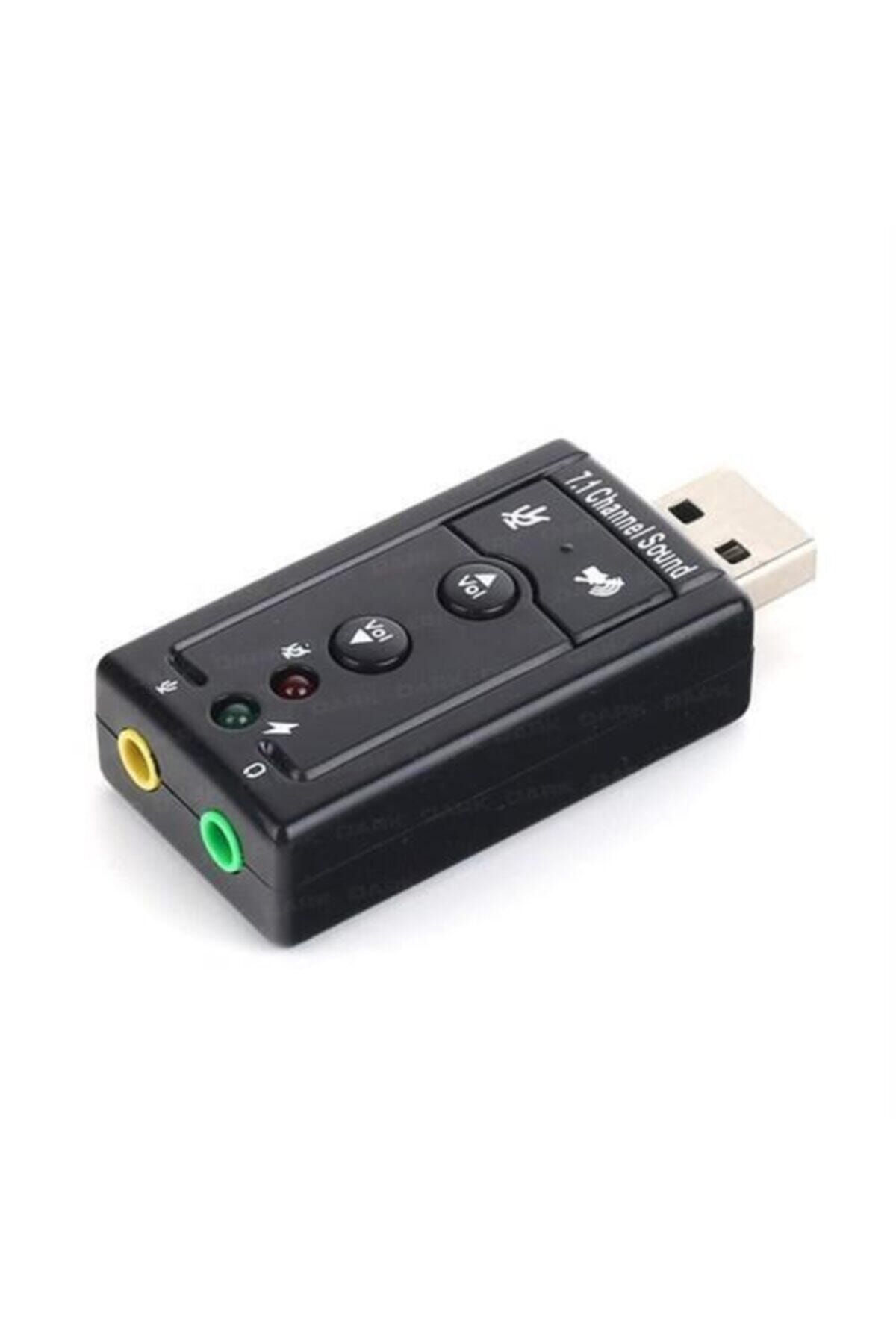 PSG - Usb 2.0 7.1 Kanal Çıkış Sağlayan Ses Kartı