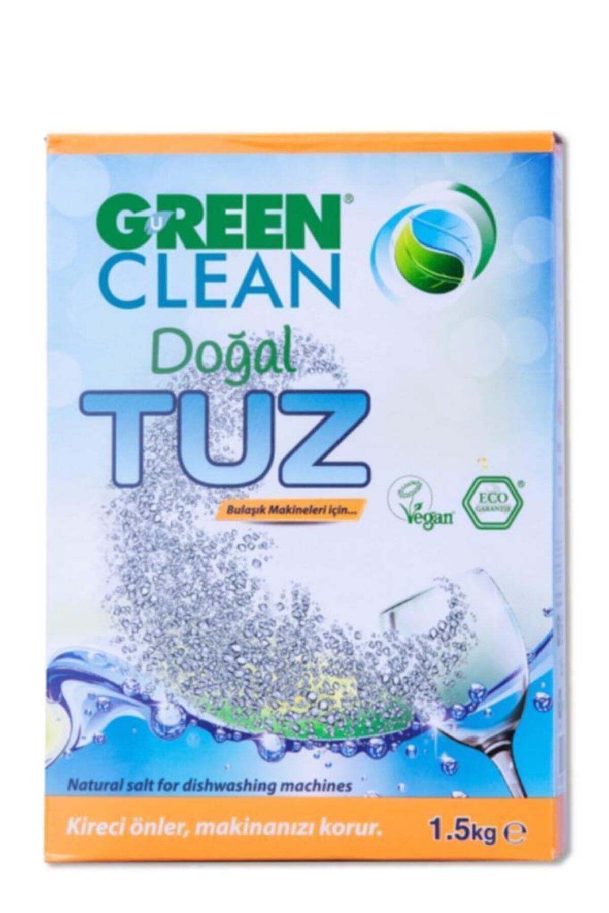 U Green Clean Green Clean Organik Bulaşık Makinası Doğal Tuz 1,5 kg Tm-07