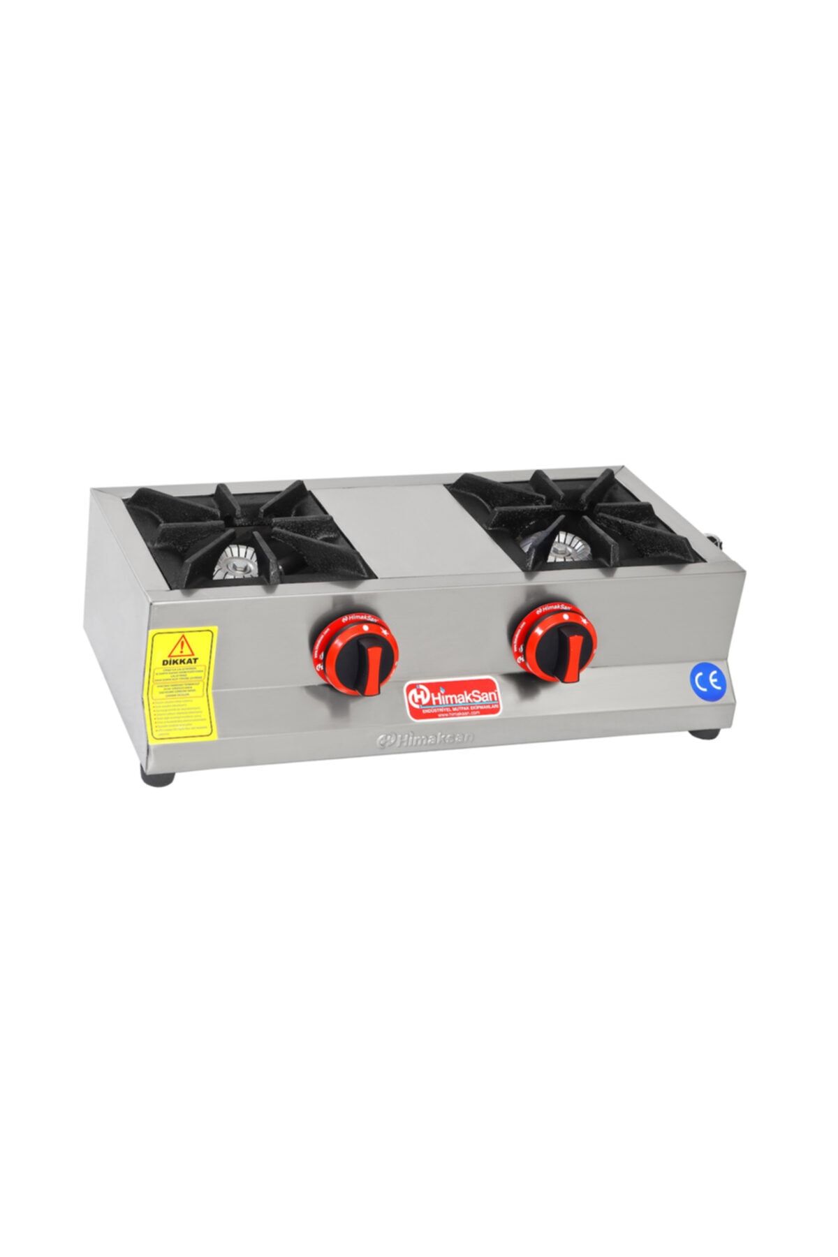 HİMAKSAN Laziro Kıtchen 2'li Kafeterya Mini Ocak Gazlı Ce Belgeli 60*30*14 10 kg 5,4 Kw