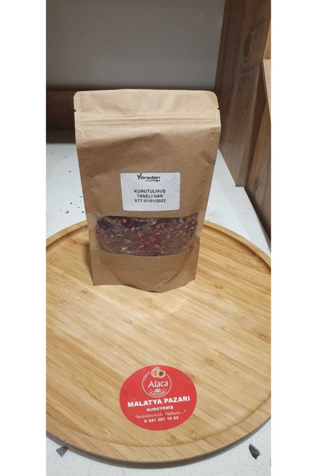 Alaca Kurutulmuş Taneli Nar 100 Gr 2 Adet