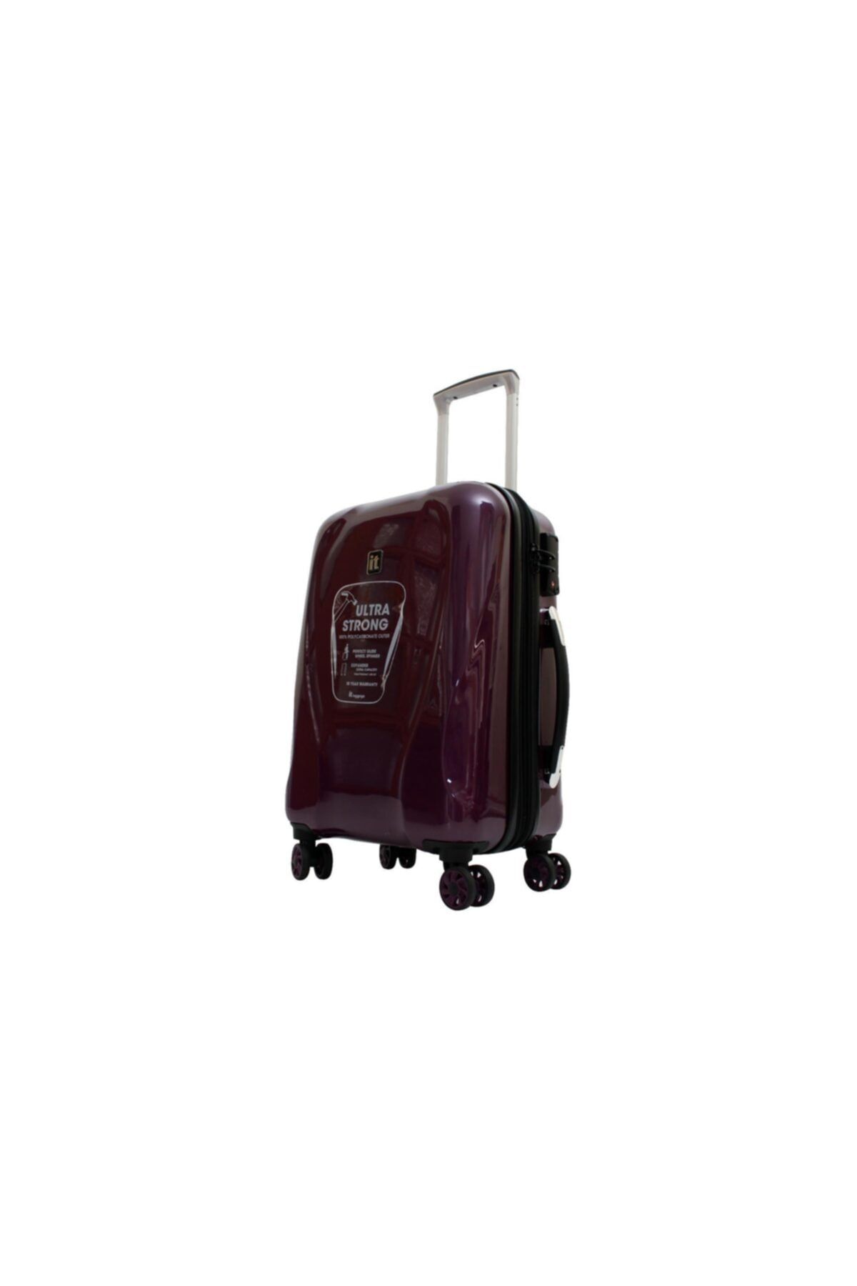 IT LUGGAGE Mor Büyük Boy Boy Unisex Valiz It1886-L