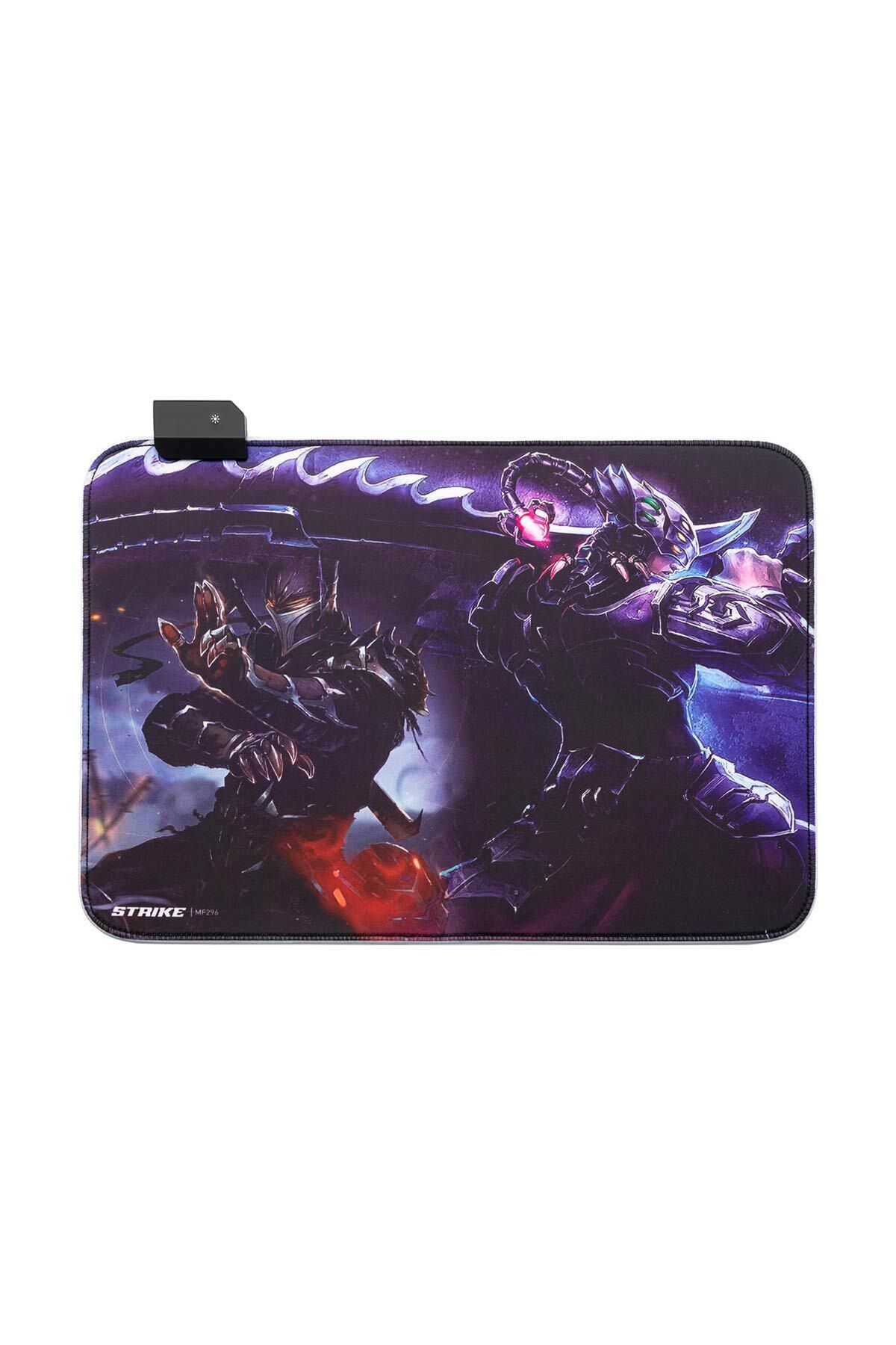 MF PRODUCT Strike 0296 Işıklı Gaming Mouse Pad
