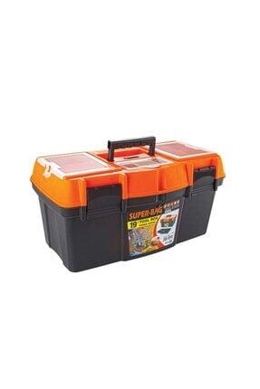 Malzeme Çantası Plastik Takım Çantası Organizerli Super Bag 19 Inç Power Image 0