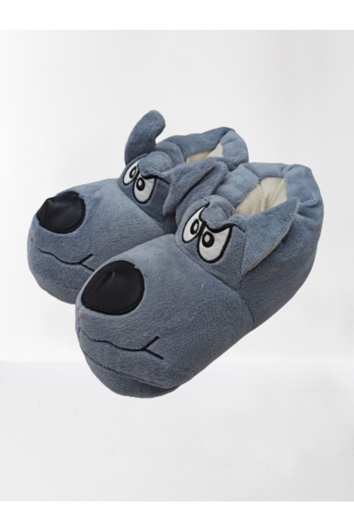 trendy wear Bercestie Ev Içi Peluş Kızgın Köpek Panduf