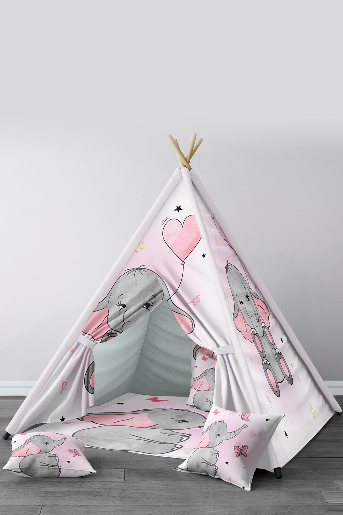 instababyrooms Çocuk Odası Tasarım Kızıldereli Oyun Çadırı Moodel No:148