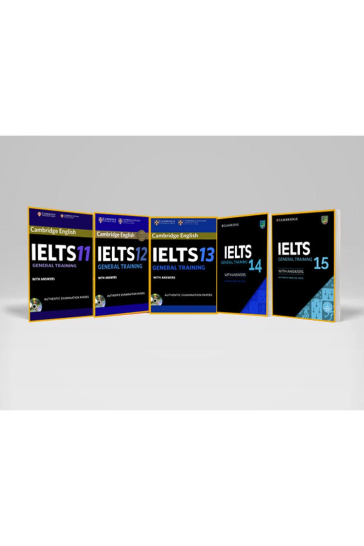 CAMBRIDGK Cambridge English Ielts 11-12-13-14-15 General Traınıng With Answers With Audio Cds
