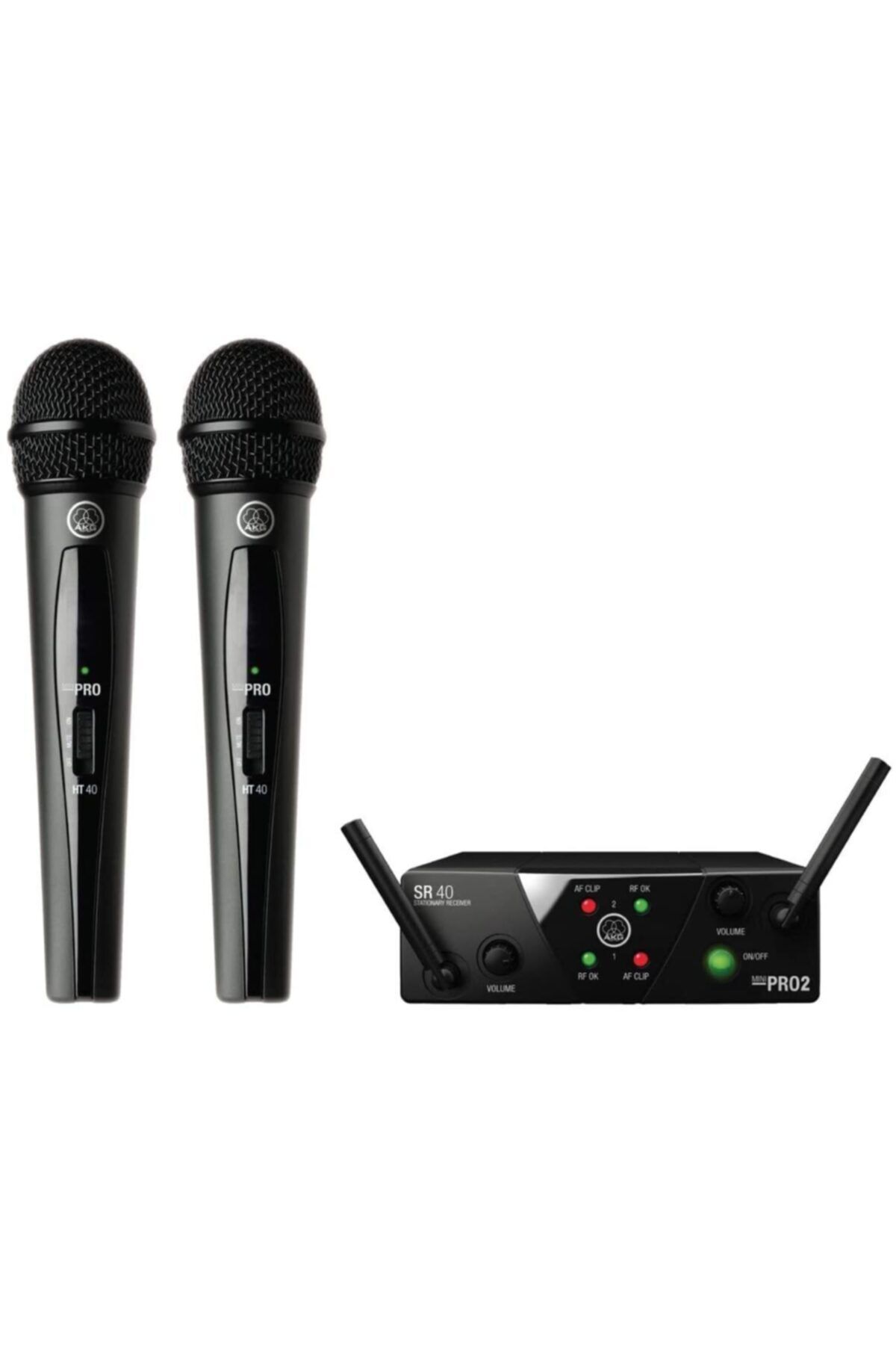 AKG Wms 40 Mini 2 Dual Vocal El Tipi Telsiz Mikrofon