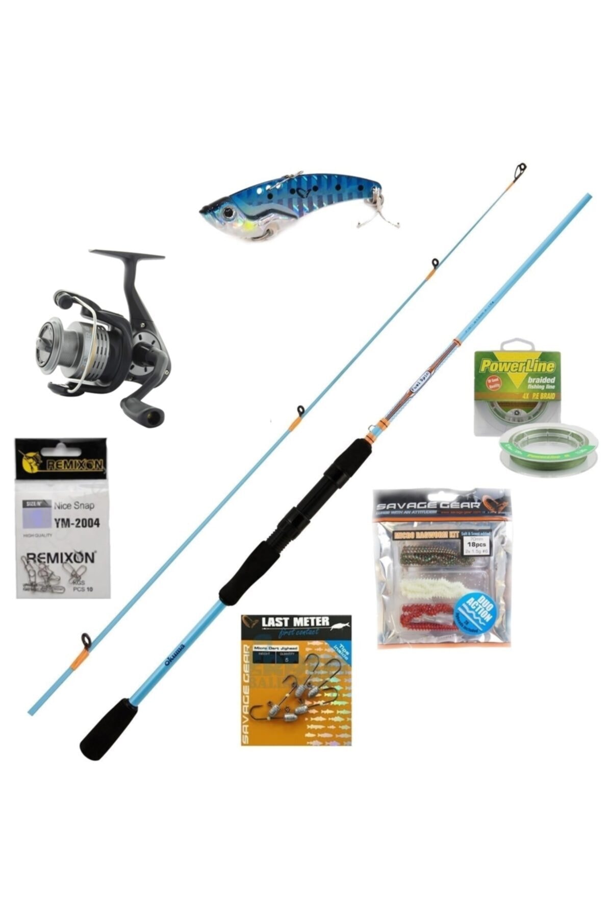 Okuma Revenger Rv-25 - Fuel Spin 2,13cm 0-8gr Lrf Olta Seti (özişler Balıkçılık)