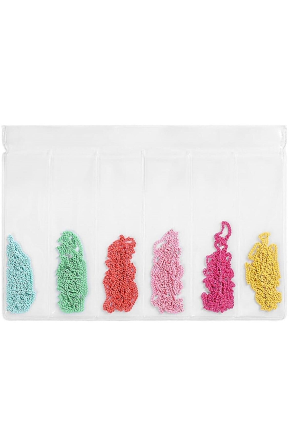 Pinpai Tırnak Süsleme Nail Art Zincir Renkli (f598-2)