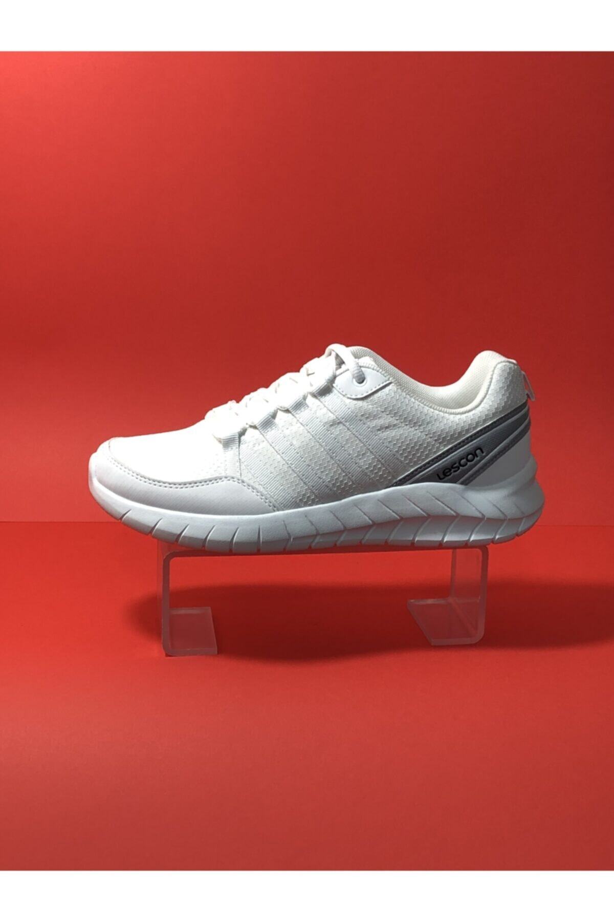 Lescon Beyaz Unisex Günlük Spor Ayakkabı